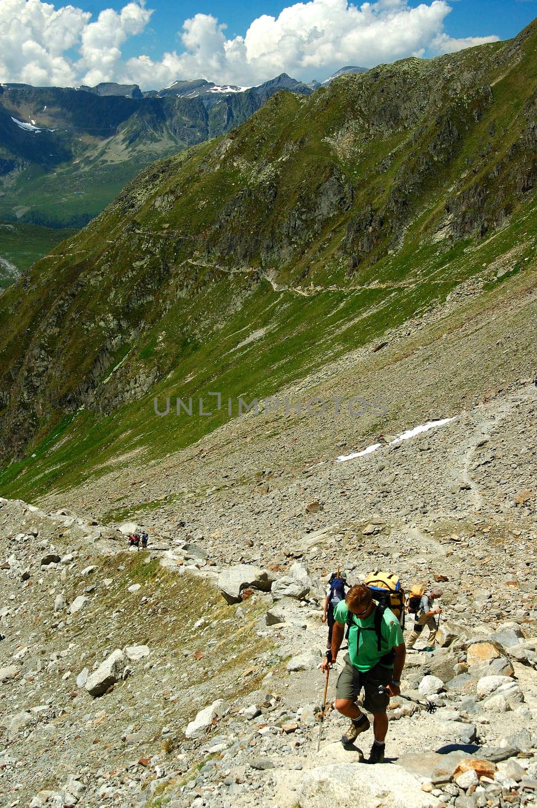Hiking in the Savoy Alps France
