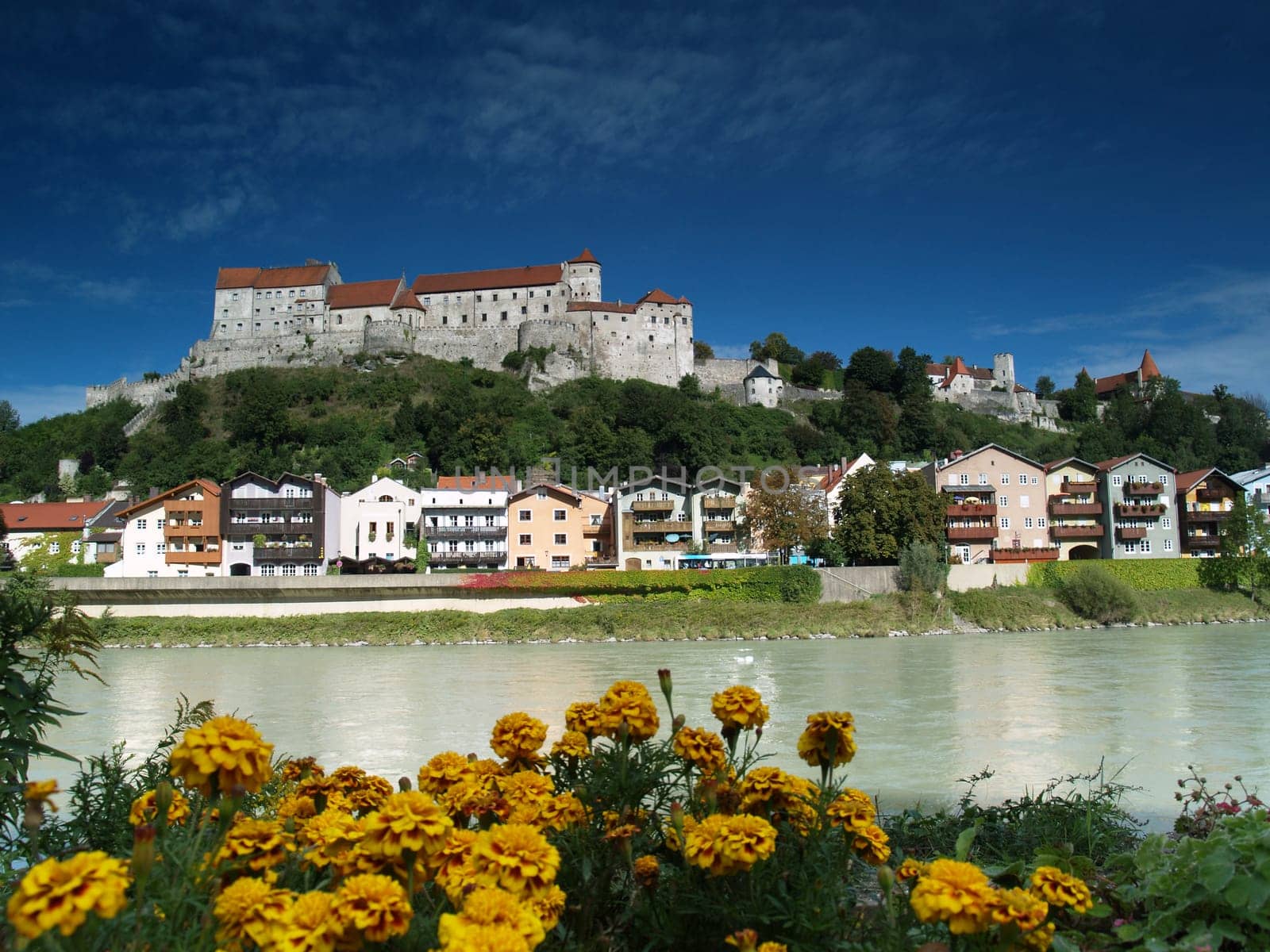 Castle in Burghausen