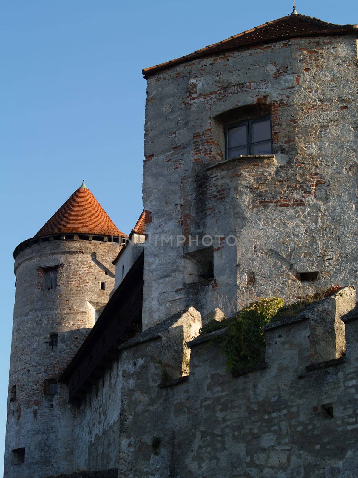 Castle complex in Burghausen