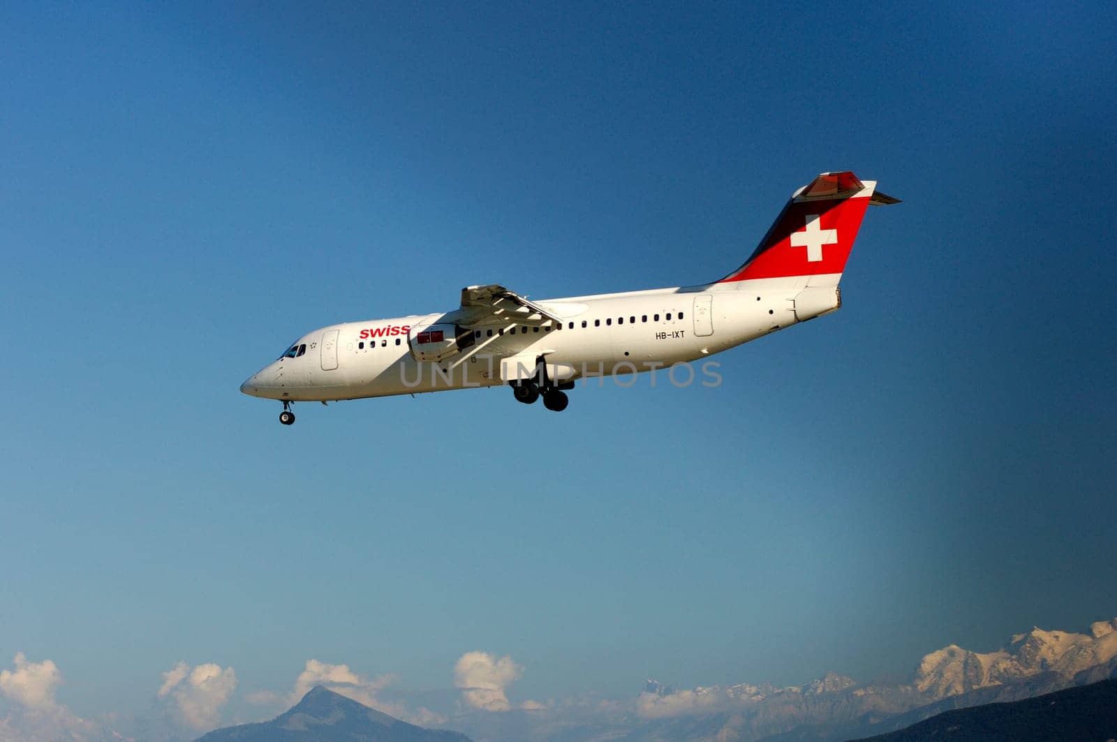 Avro Regional Jet RJ100,Swiss International Air Lines,Switzerland