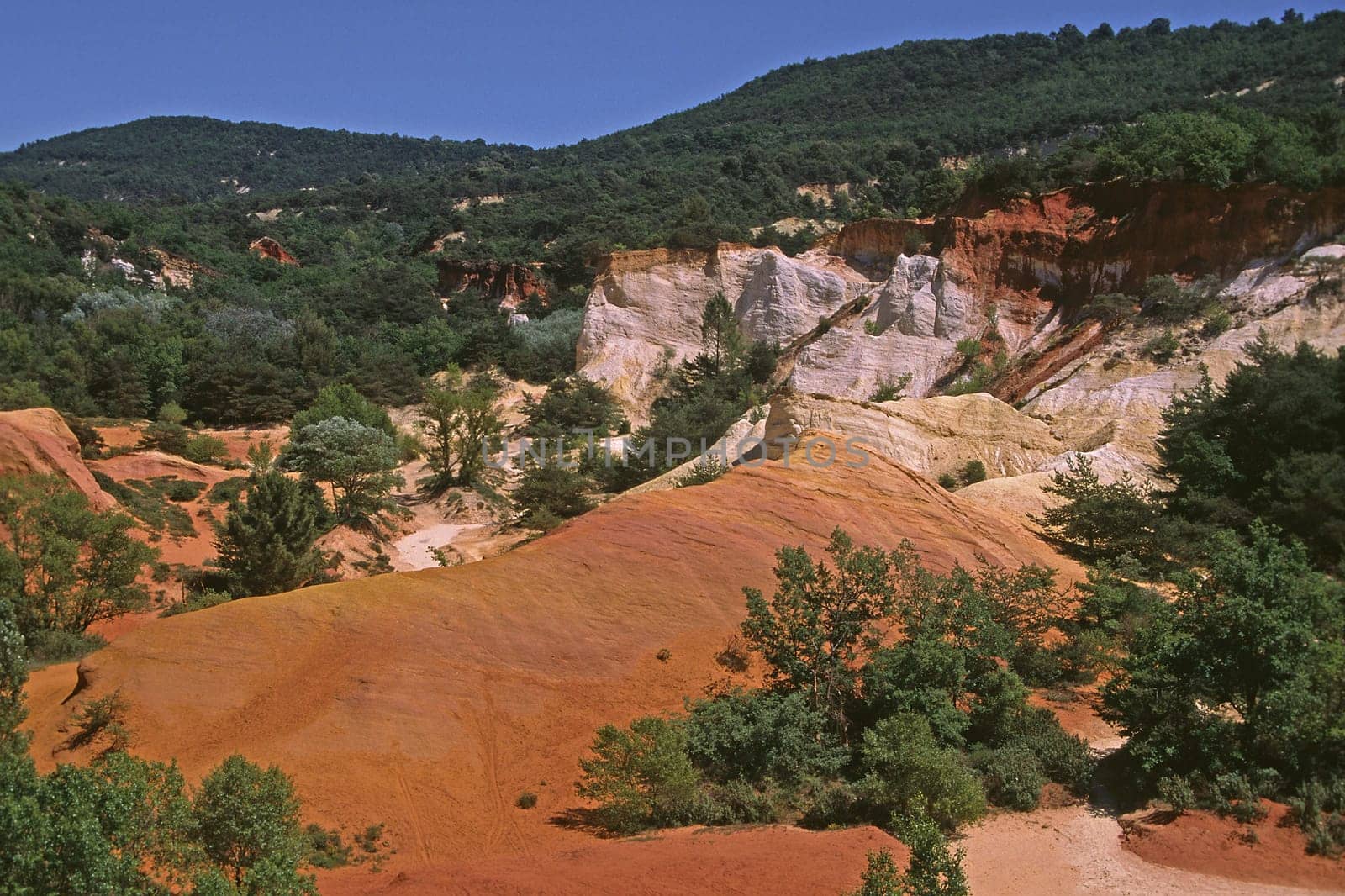Ochre rocks near Rustrel