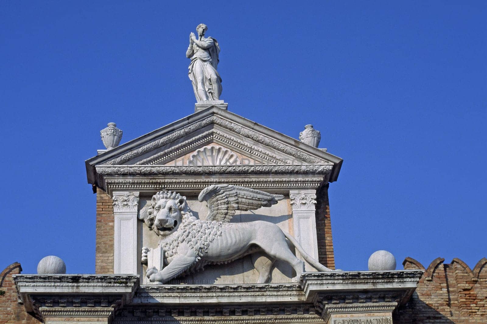 Venice,Arsenal,Lion with wings
