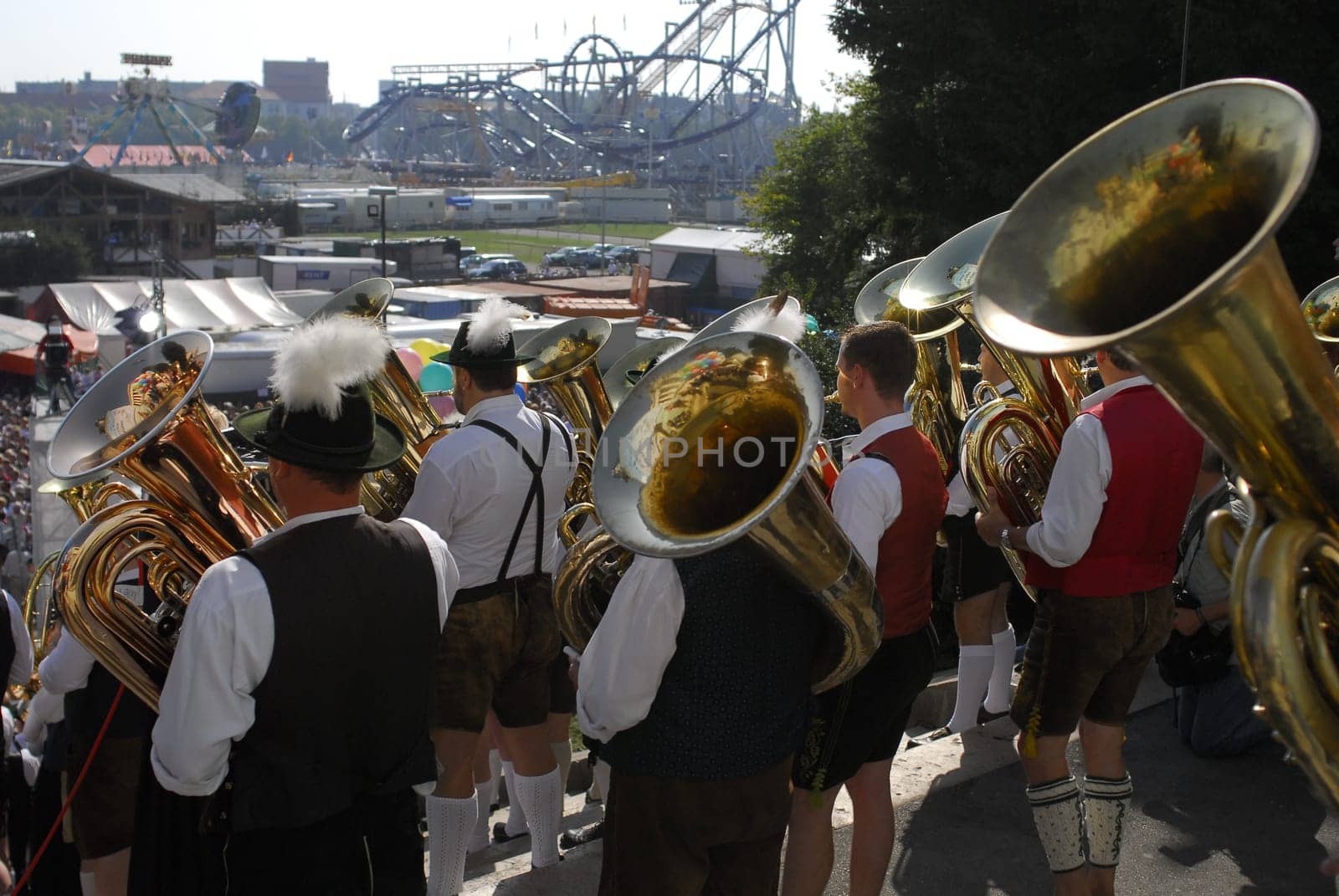 ... at the Oktoberfest
