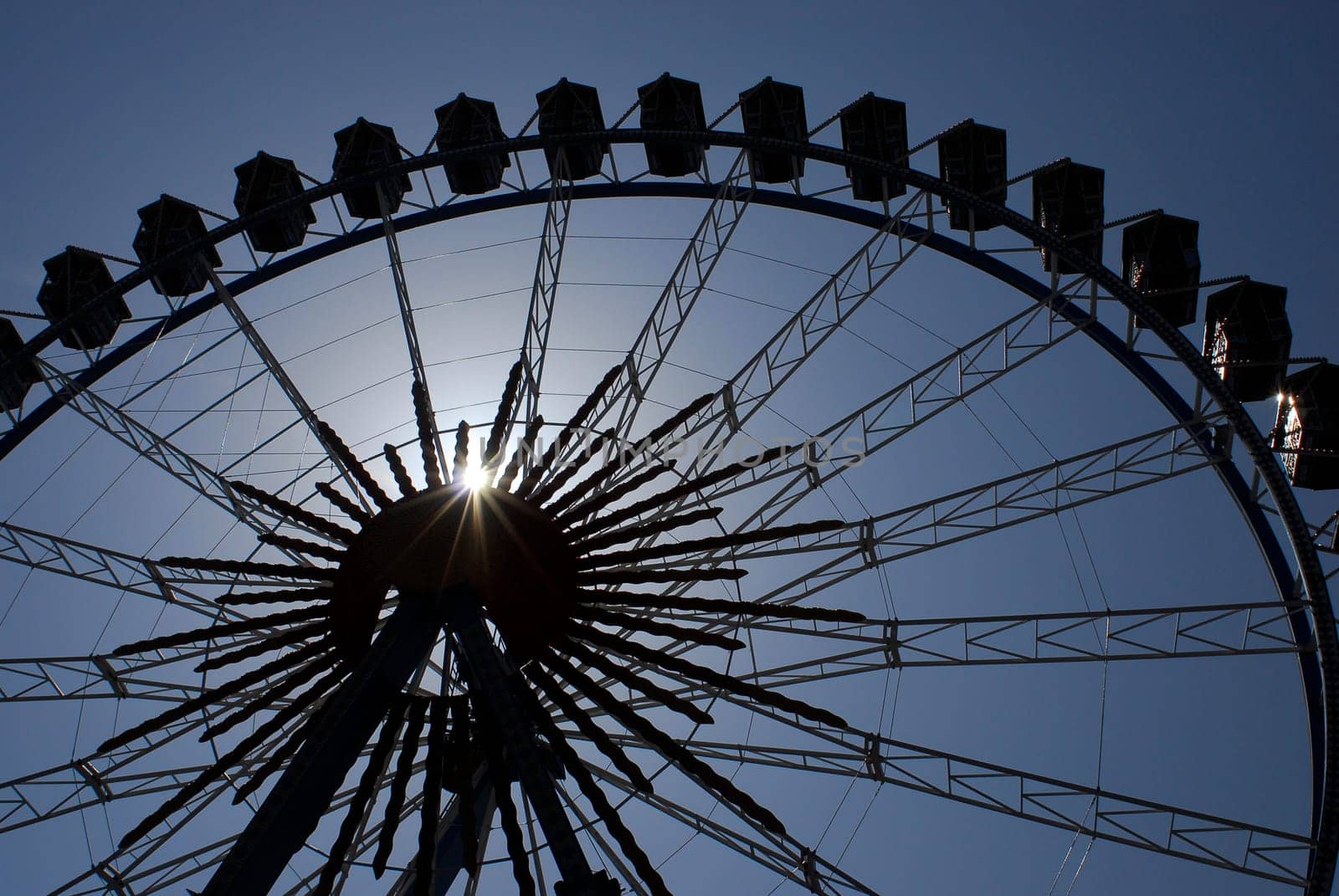 ... Let's go to the Munich Ferris wheel