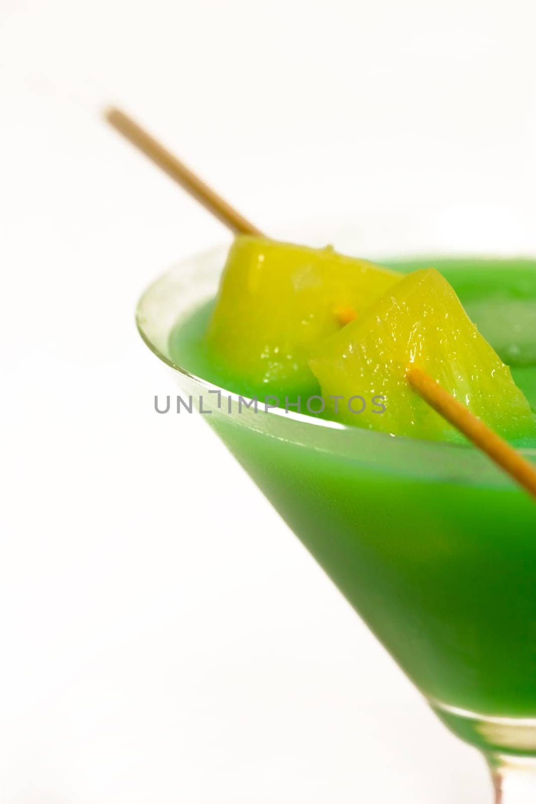 green cocktail