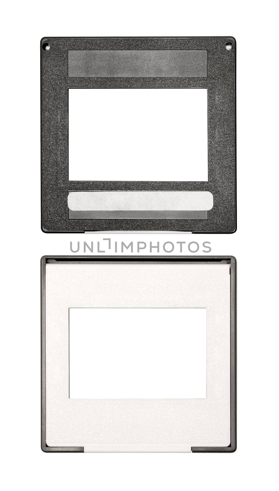 Slide frame with clipping path