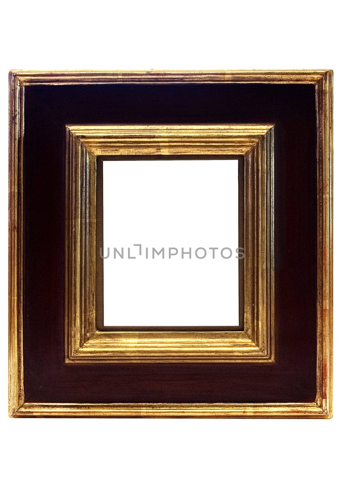 Black and gold frame