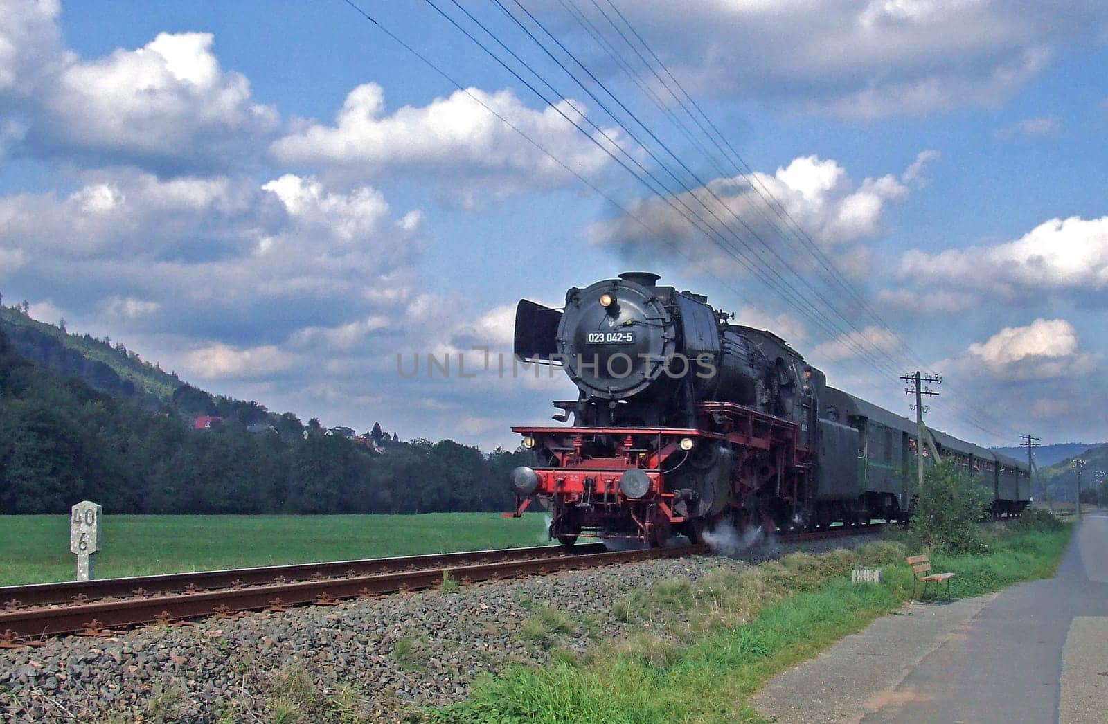 Steam locomotive