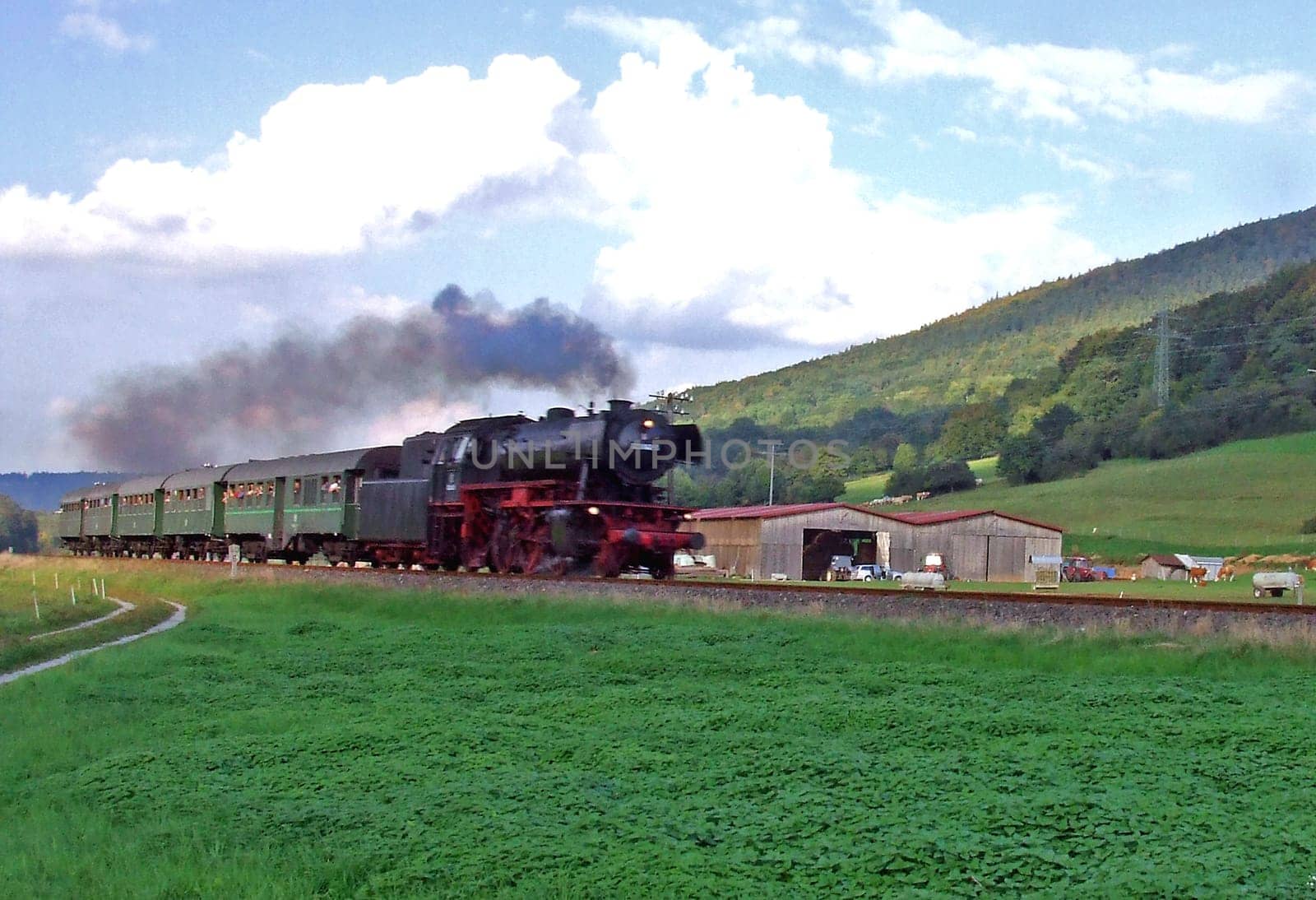Steam train ride