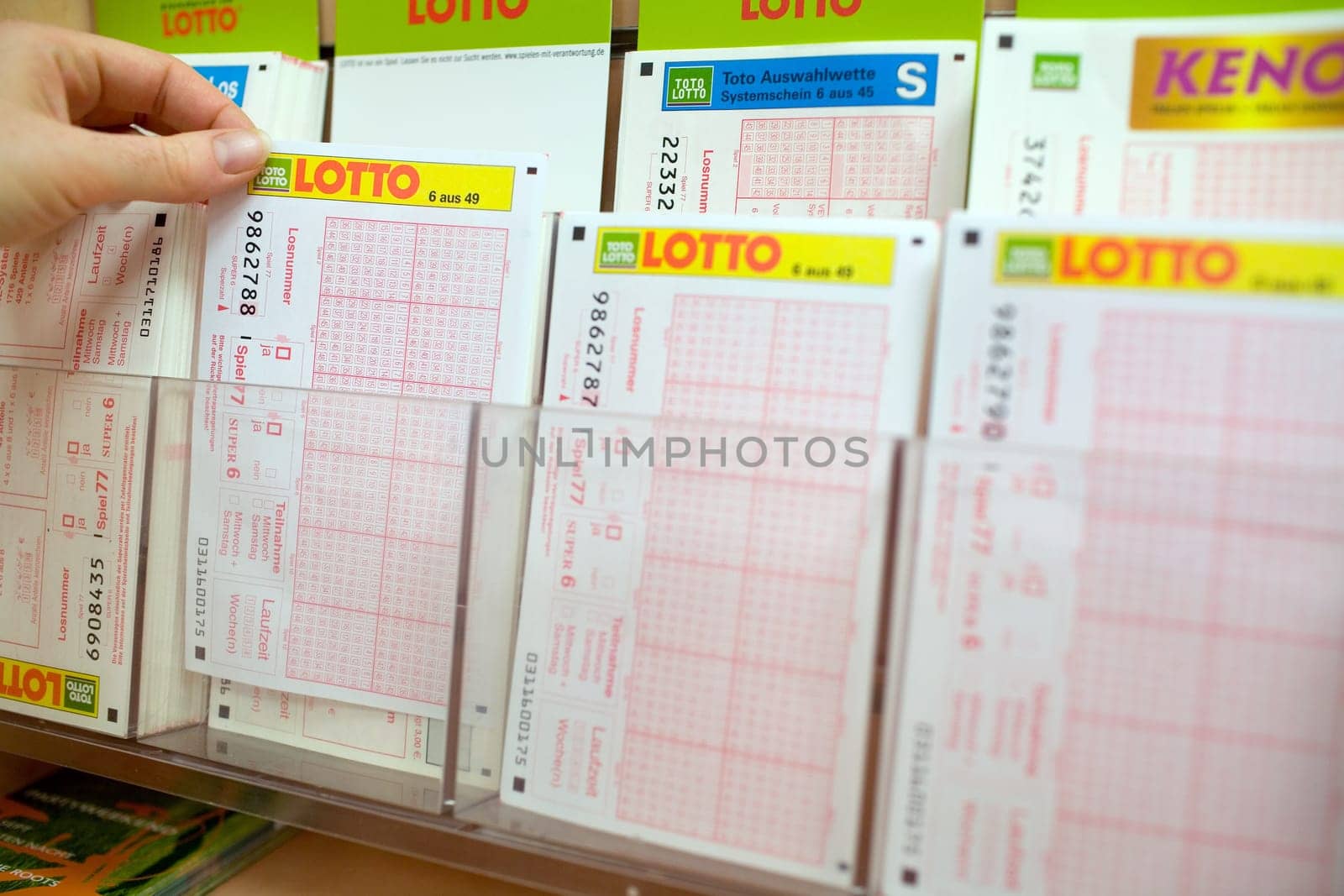 Remove the lottery ticket