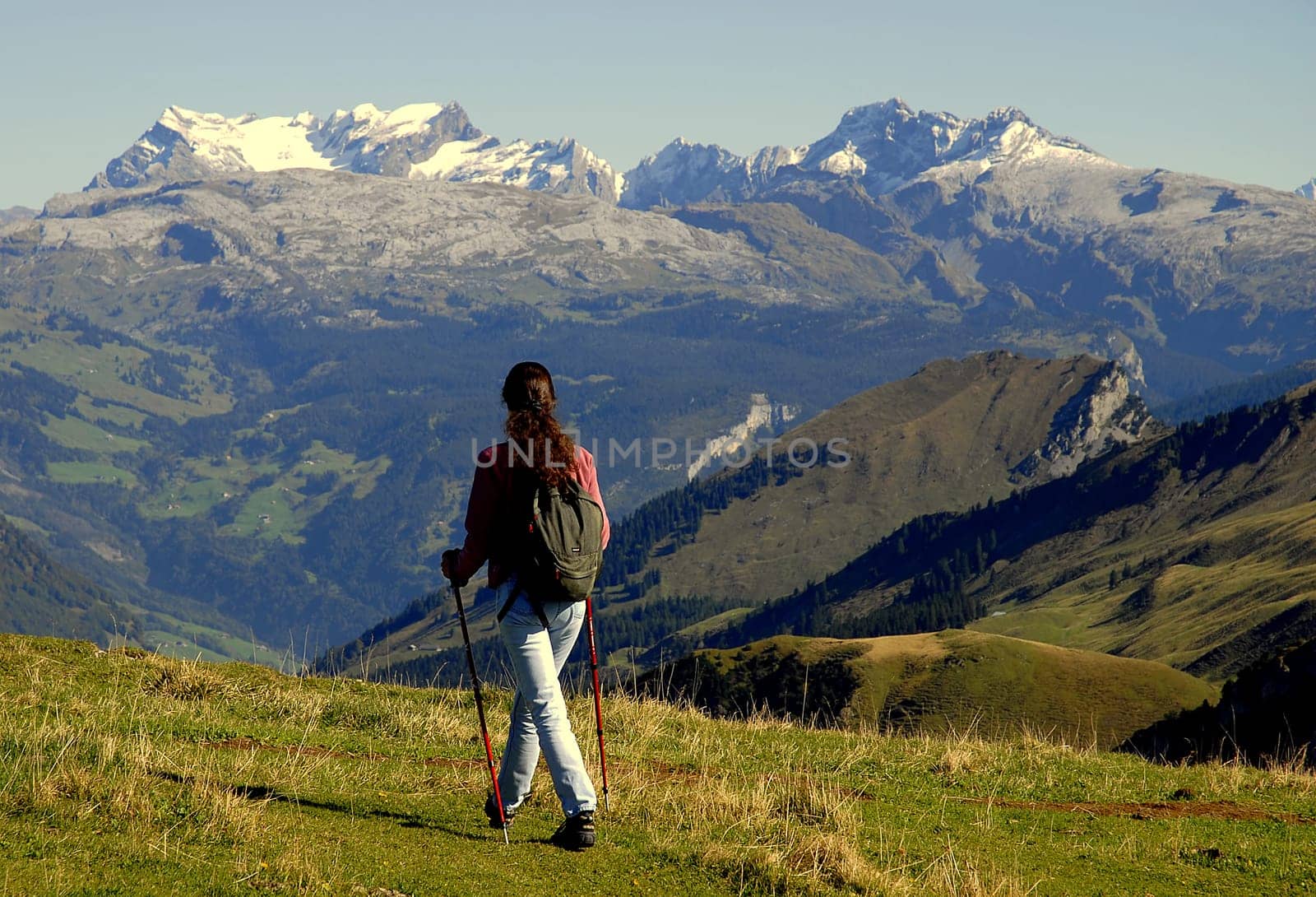 Hiking in the Central Swiss Mountains