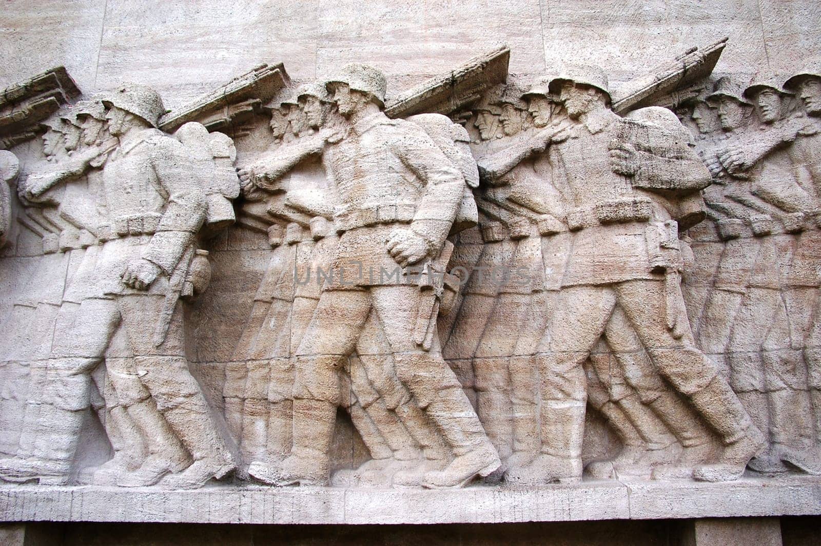 Soldiers in action