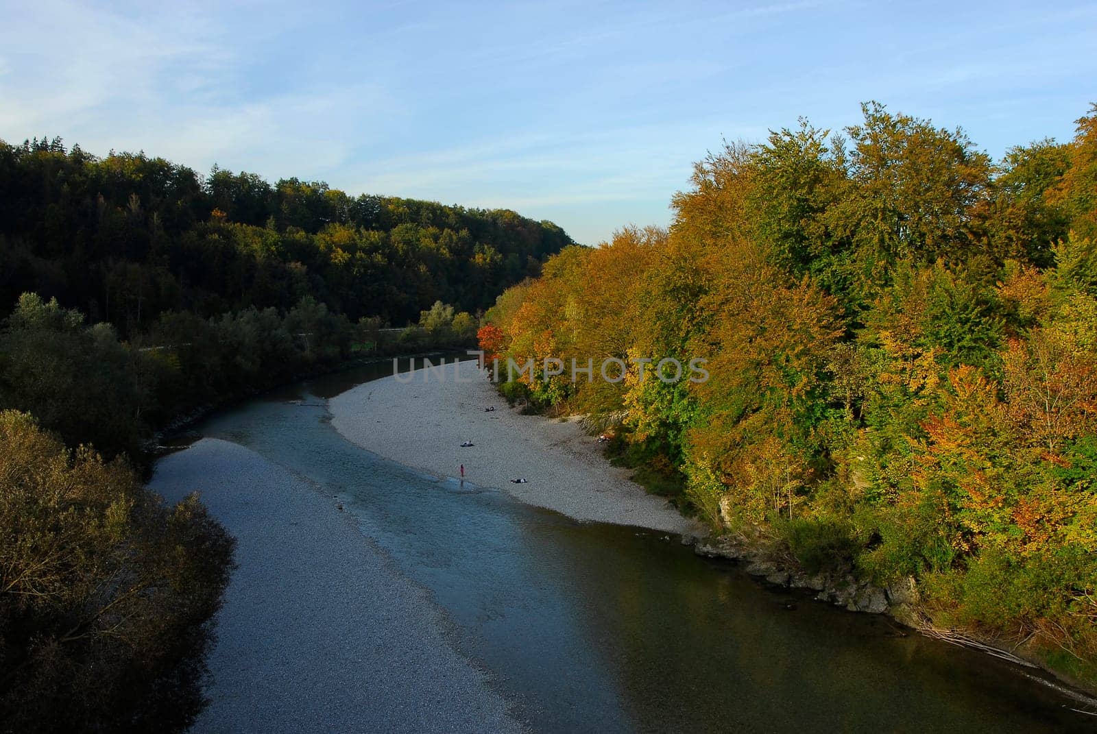 Isar in autumn