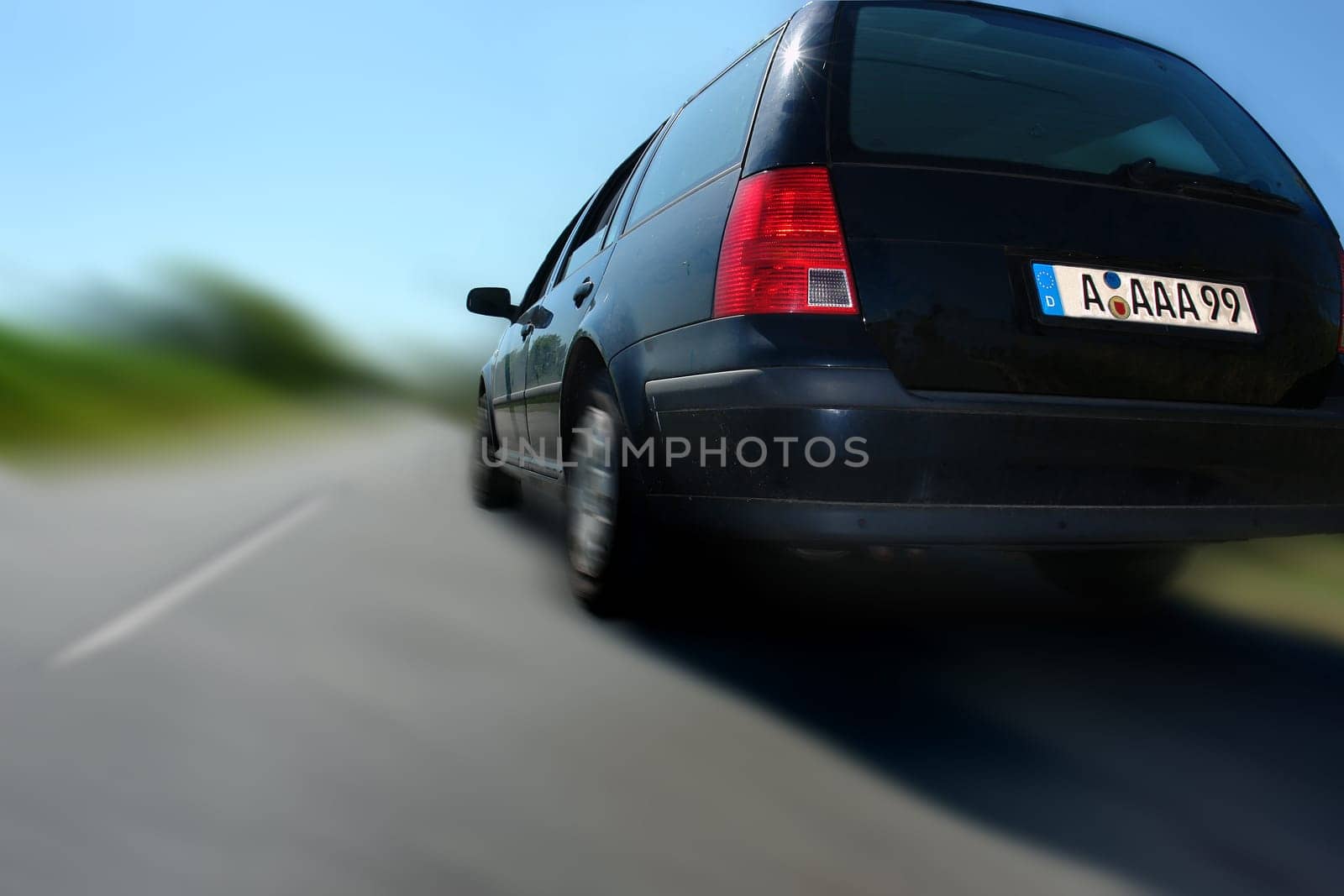 car road
