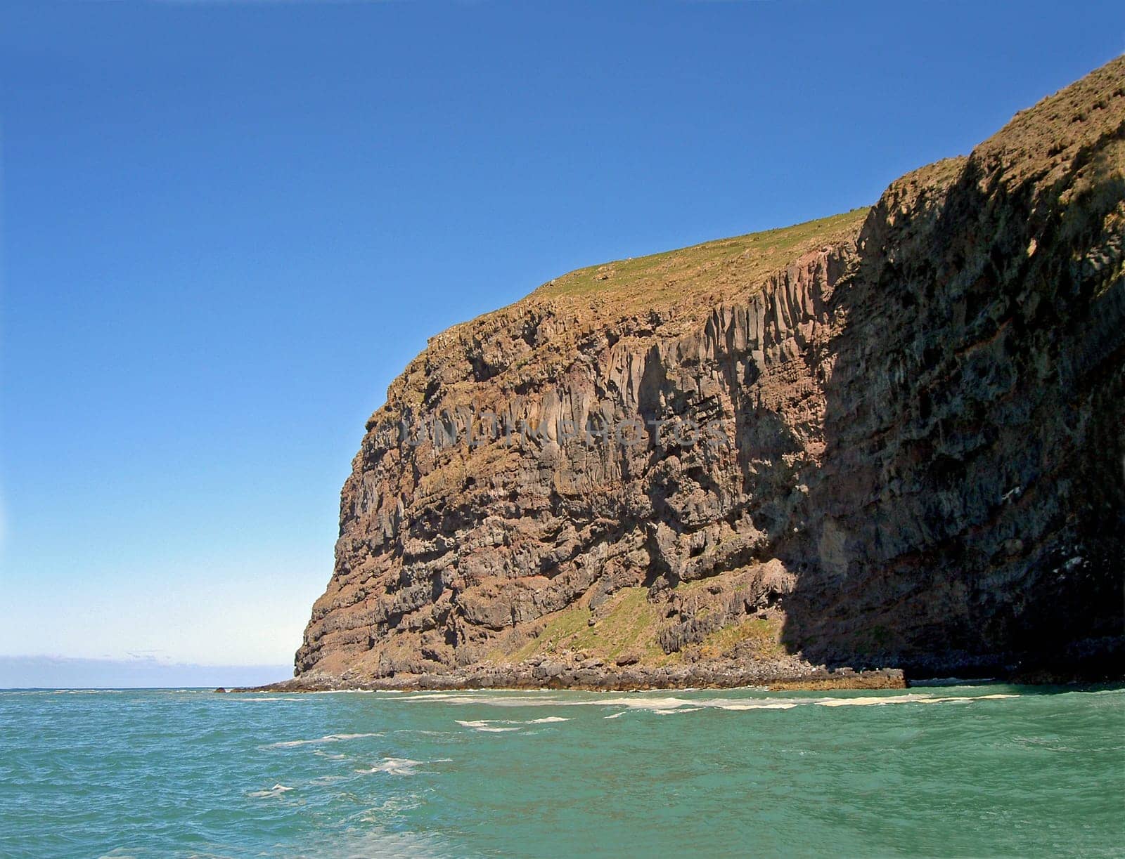 Steep coast