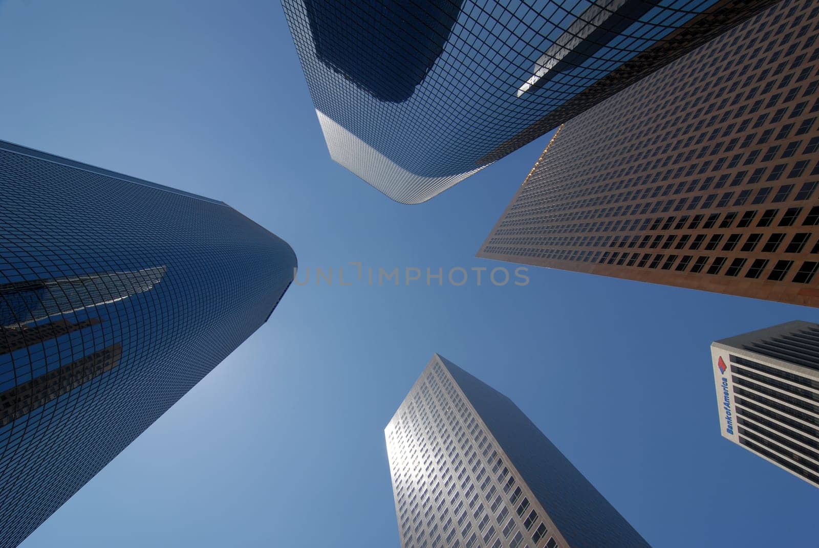 Skyscrapers in Los Angeles Downtown
