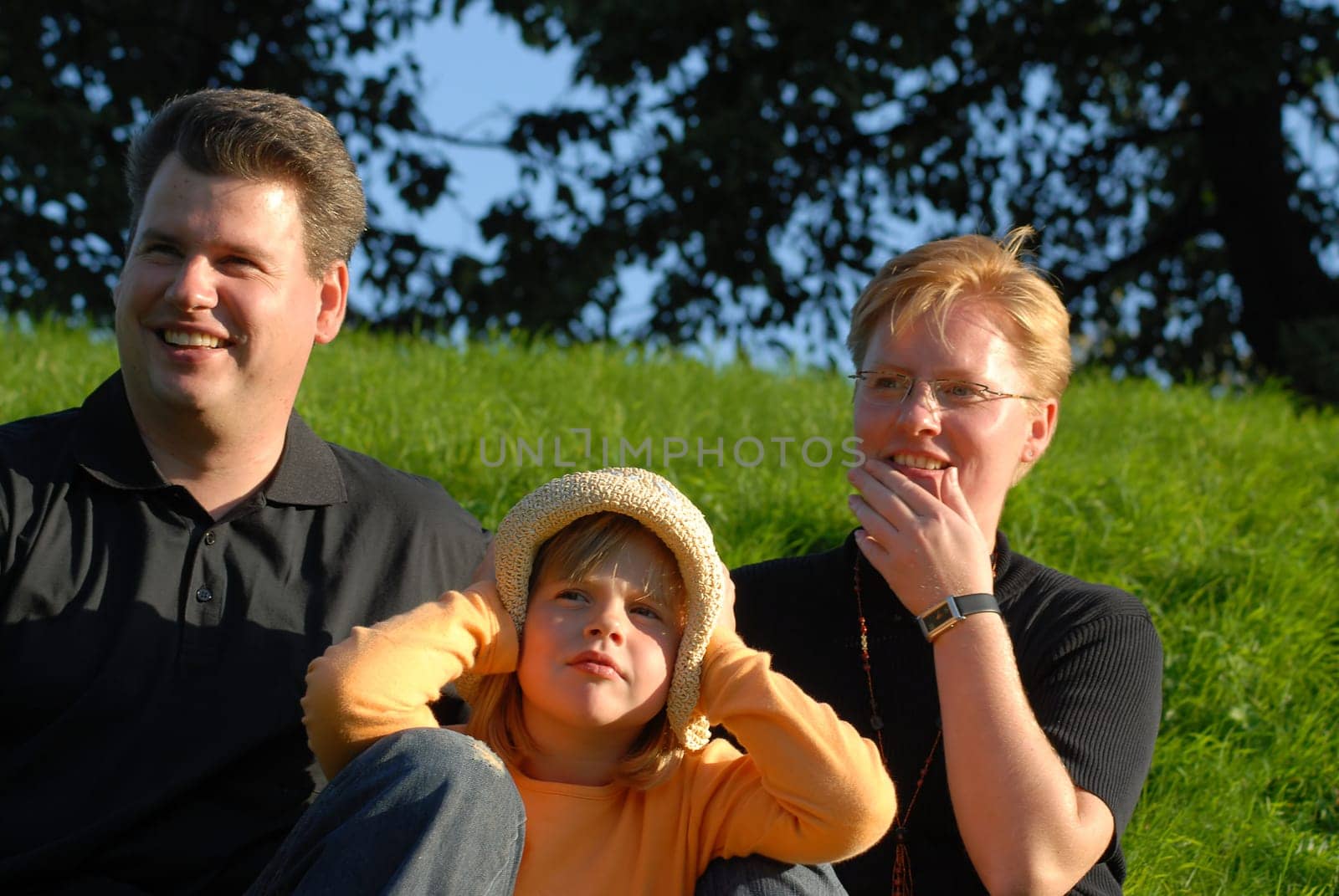It's slightly outshined,but the laughter was contagious...!