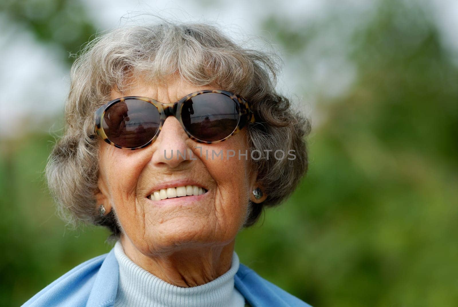 Portrait of an old woman