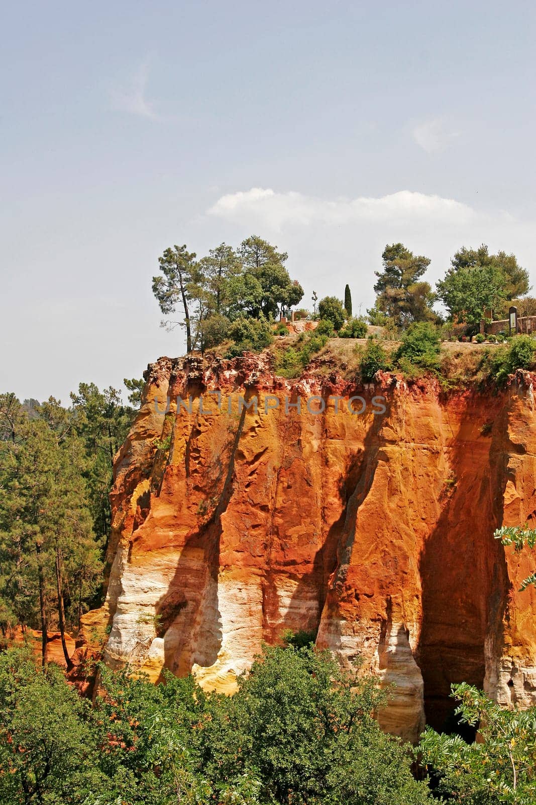 Roussillon,ochre rocks,Provence