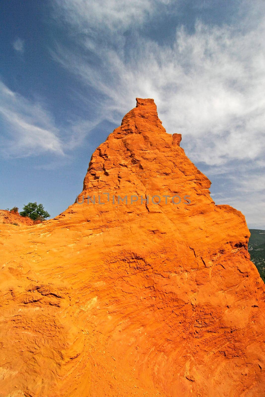 Ochre rocks near Rustrel,Provence