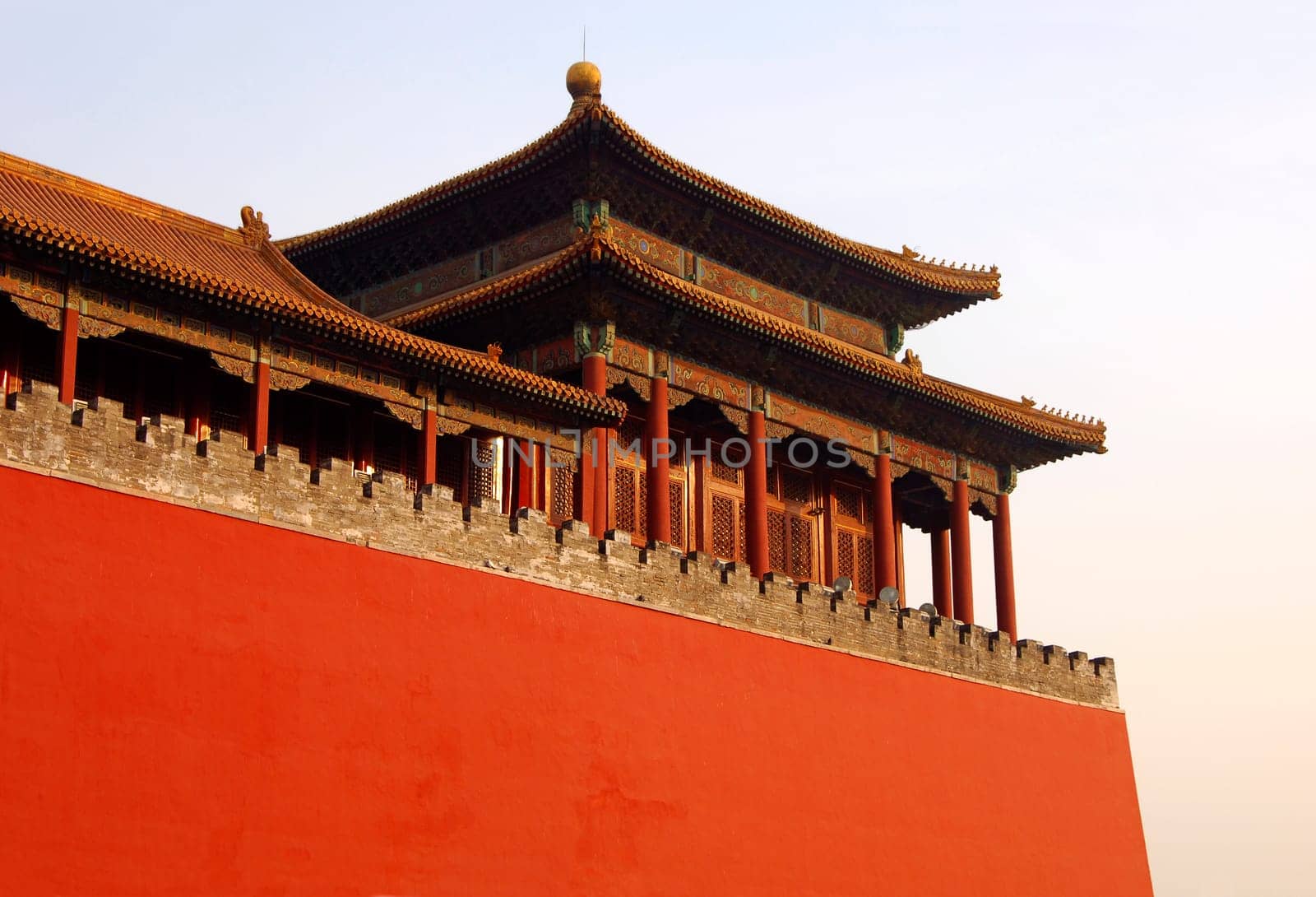 Noon Gate,Forbidden City,Beijing,China
