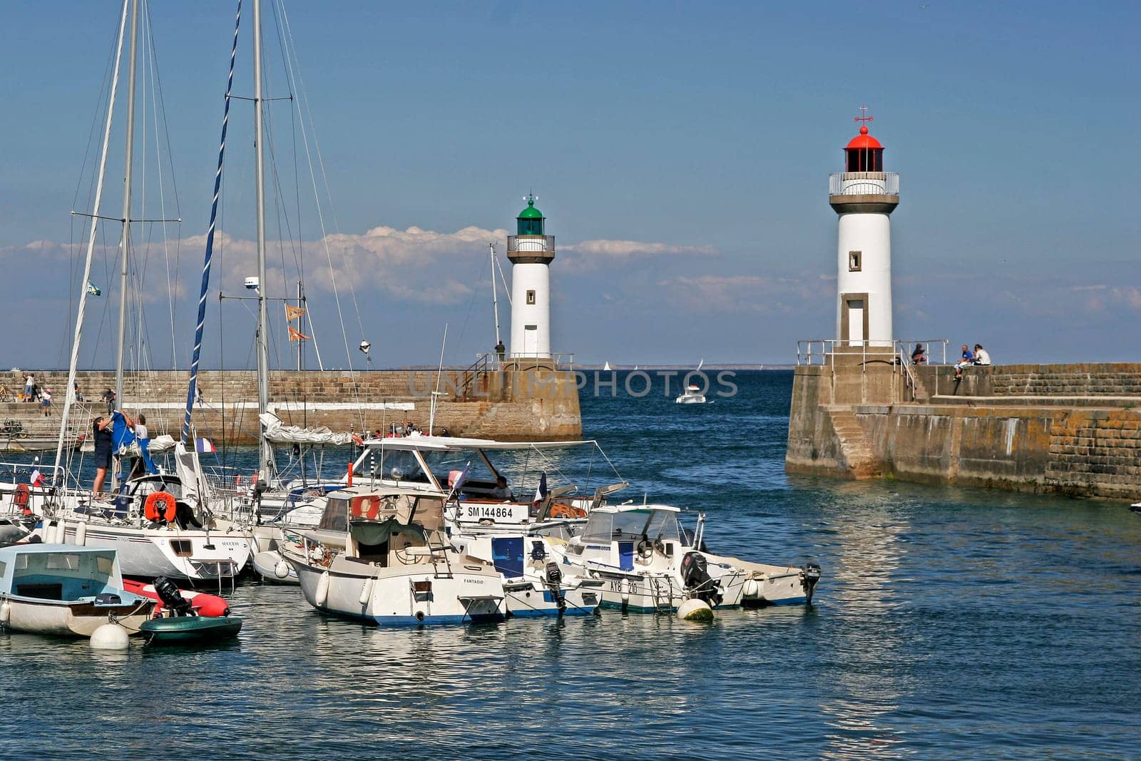 Belle-Ile,Le Palais,Port,Lighthouse