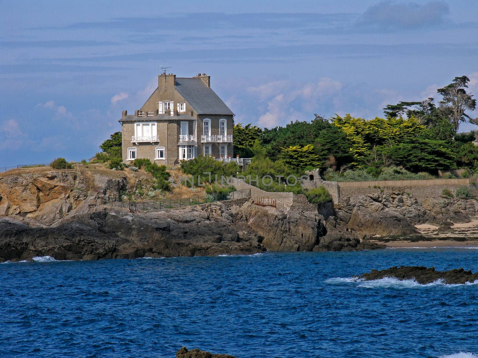 Rotheneuf,house by the sea,Brittany