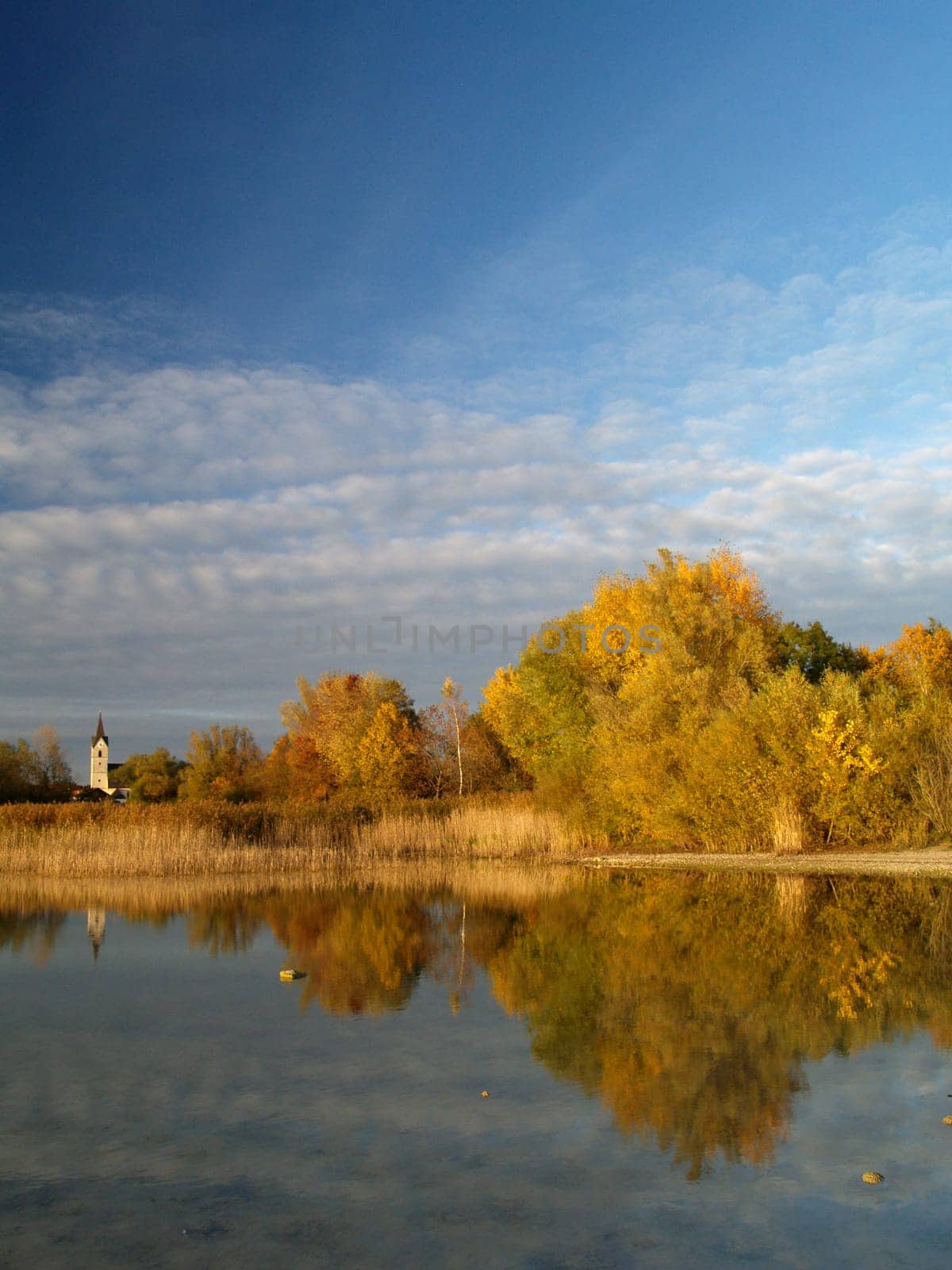 Autumn over Chiemsee