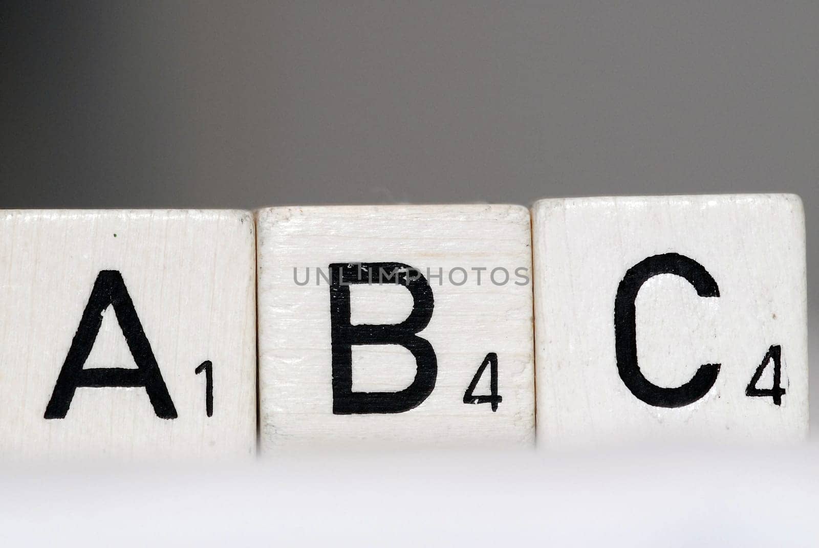 A B C