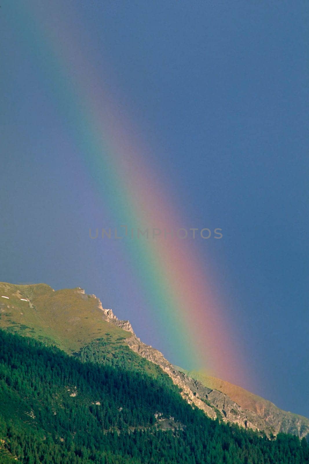 Rainbow near Resia,South Tyrol