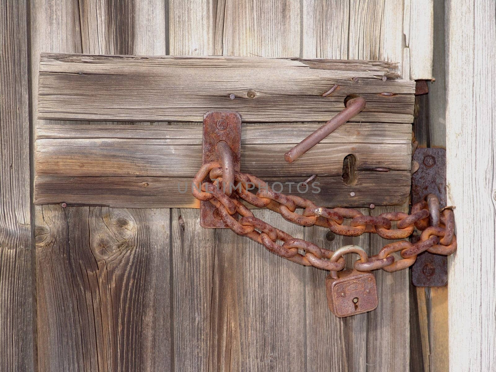 In chains