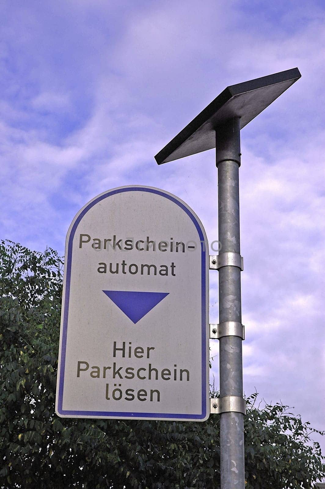 Buying a parking ticket