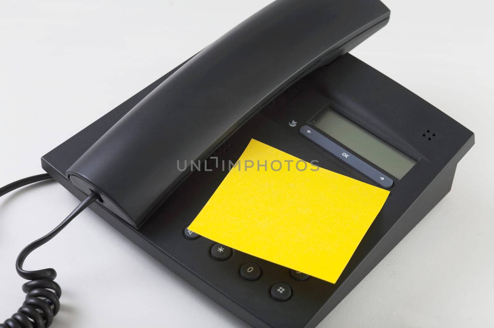 Telephone note