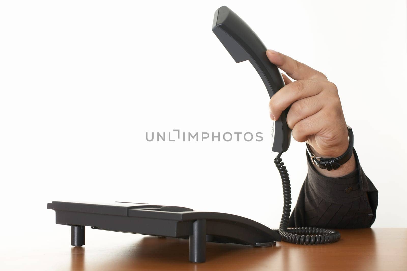 Accept the call