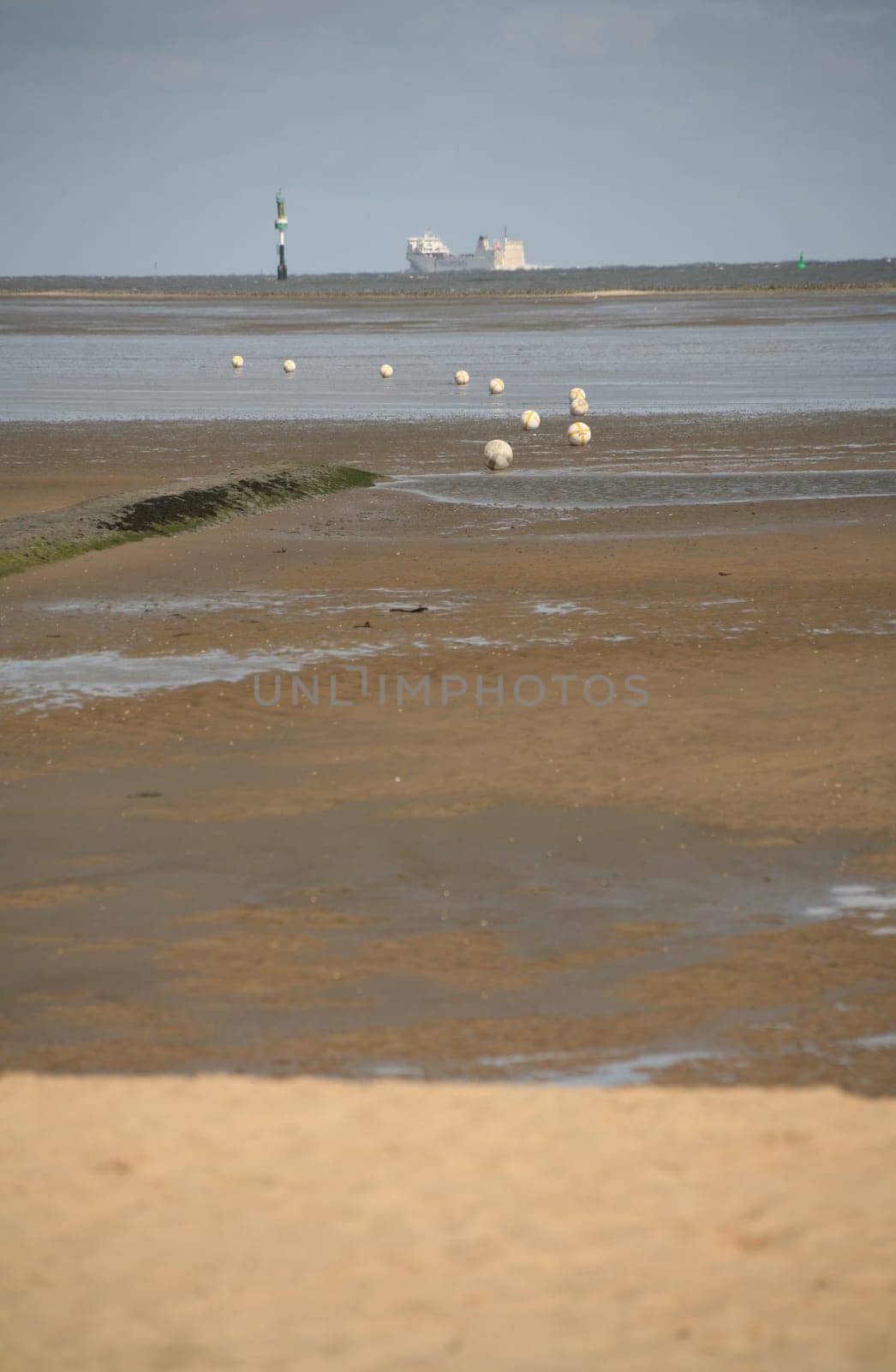 On the North Sea coast near Cuxhaven