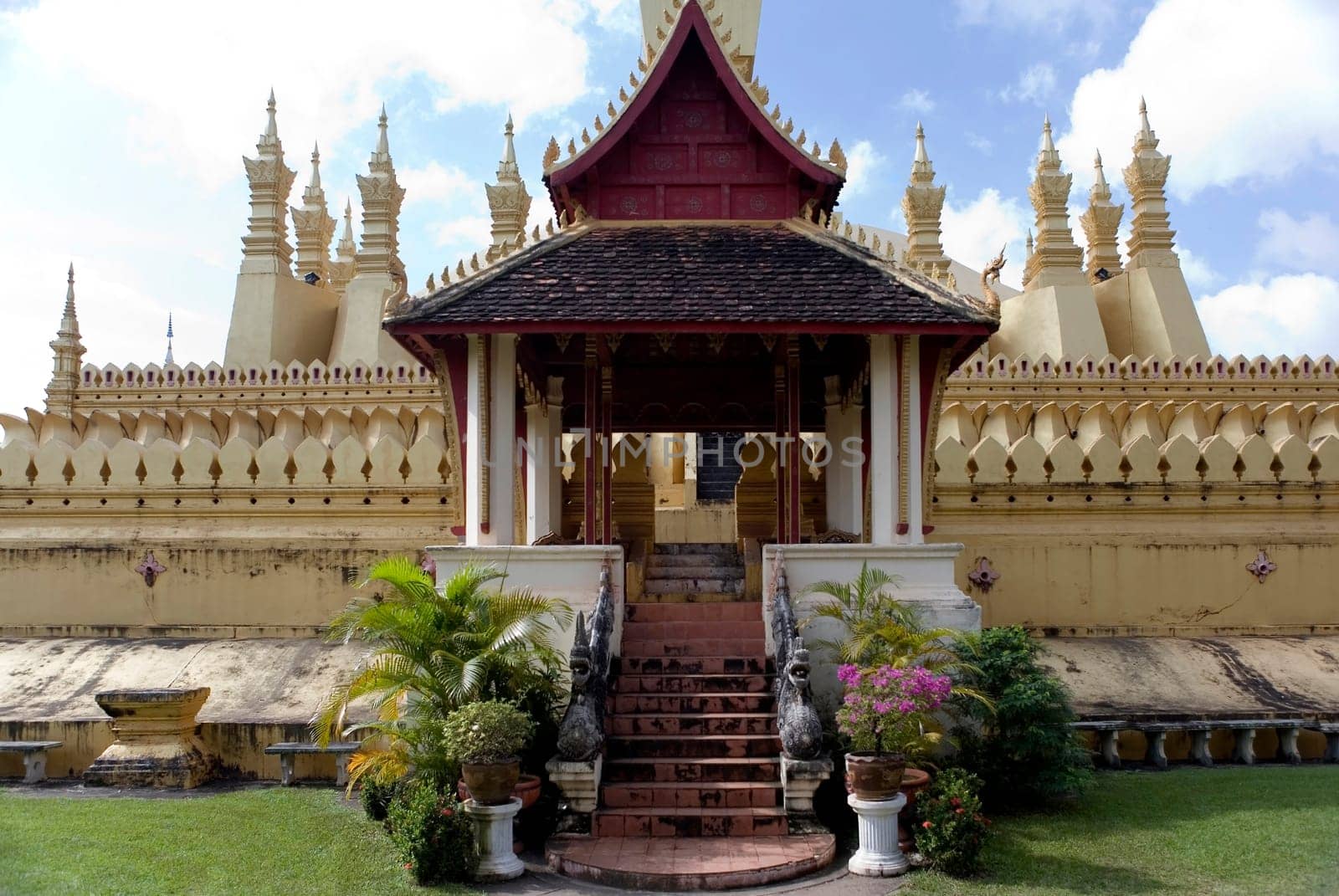 That Luang,temple in Vientiane,Laos