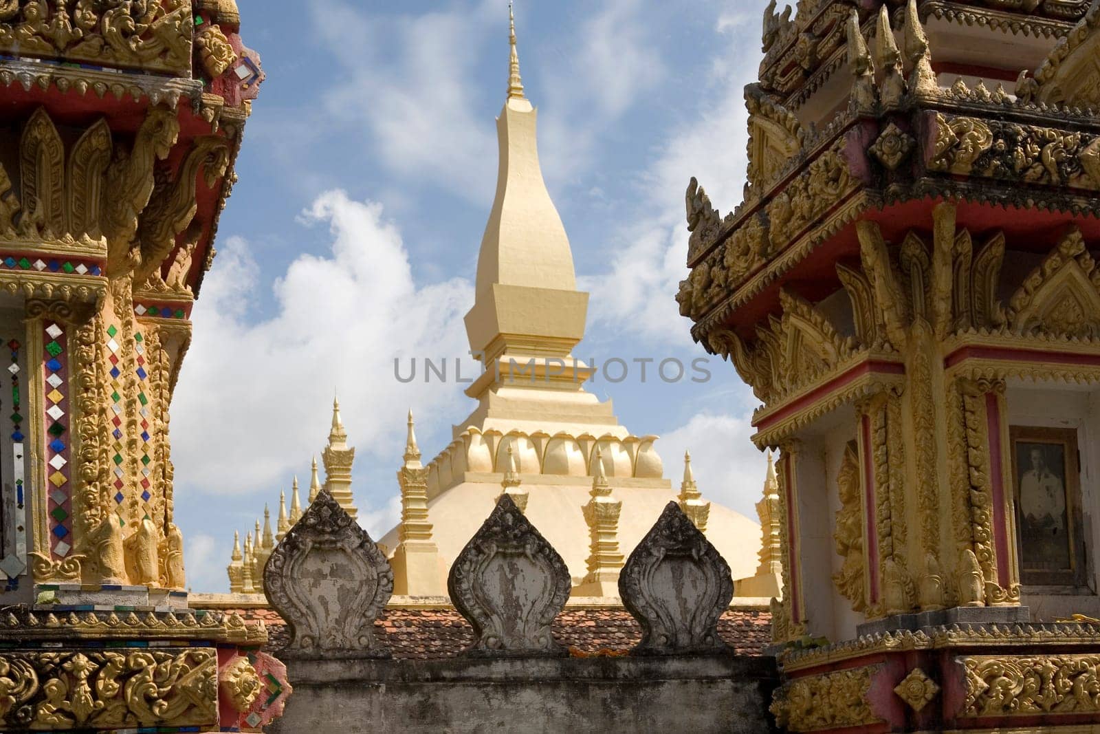 That Luang,temple in Vientiane,Laos