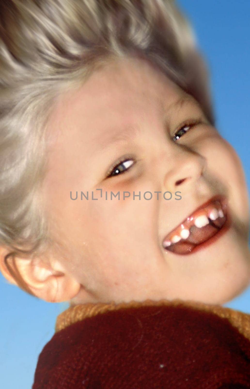 Laughing Girl Motion Blur