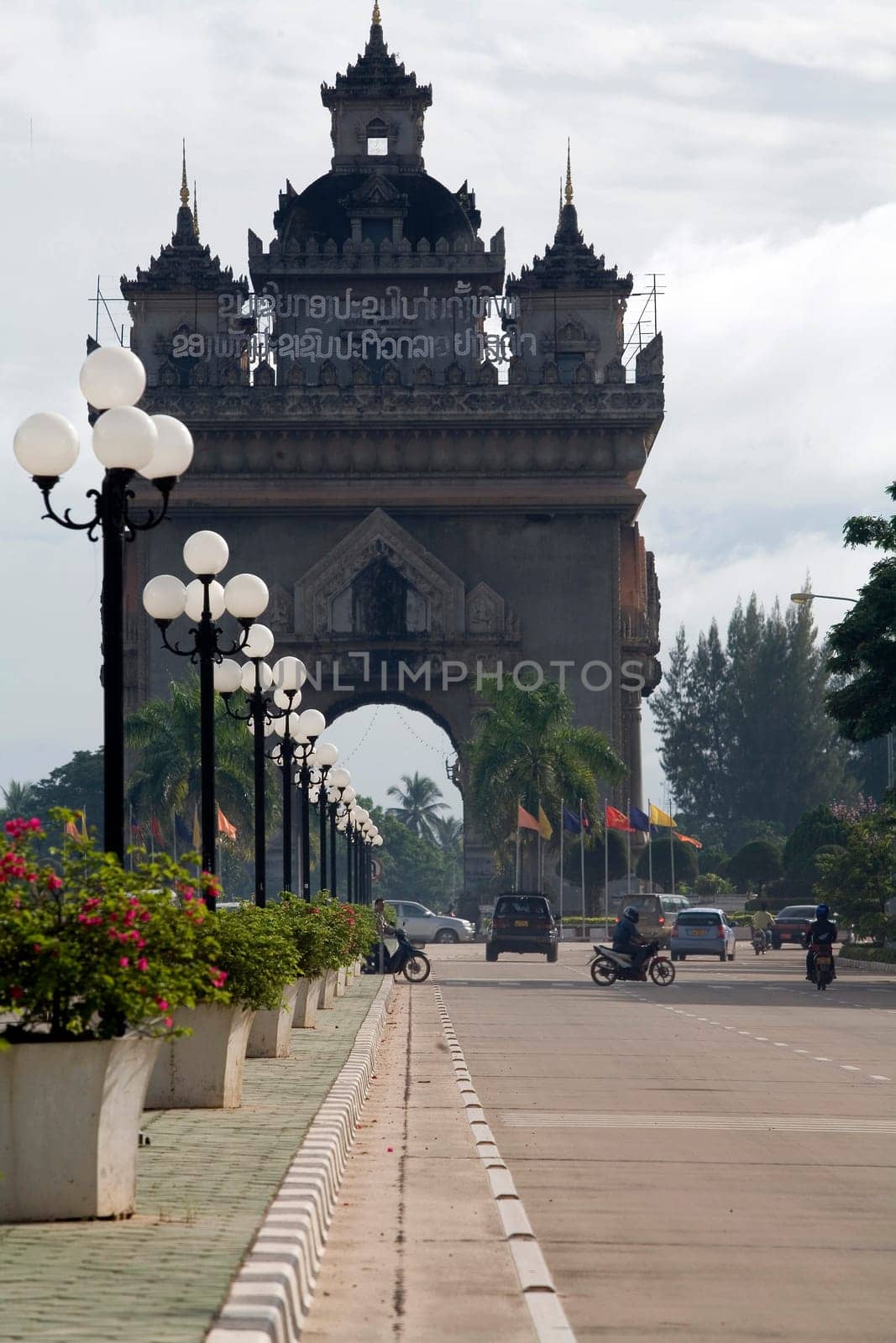 Arc de Triomphe in Vientiane,Laos