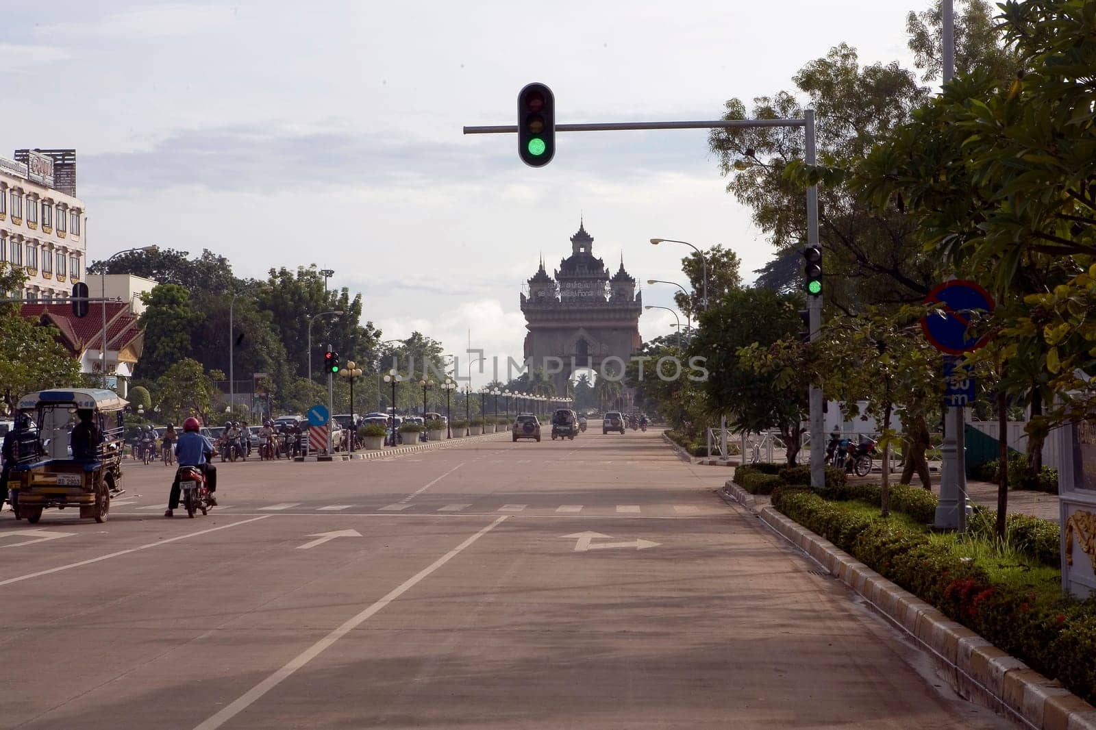 Arc de Triomphe in Vientiane,Laos