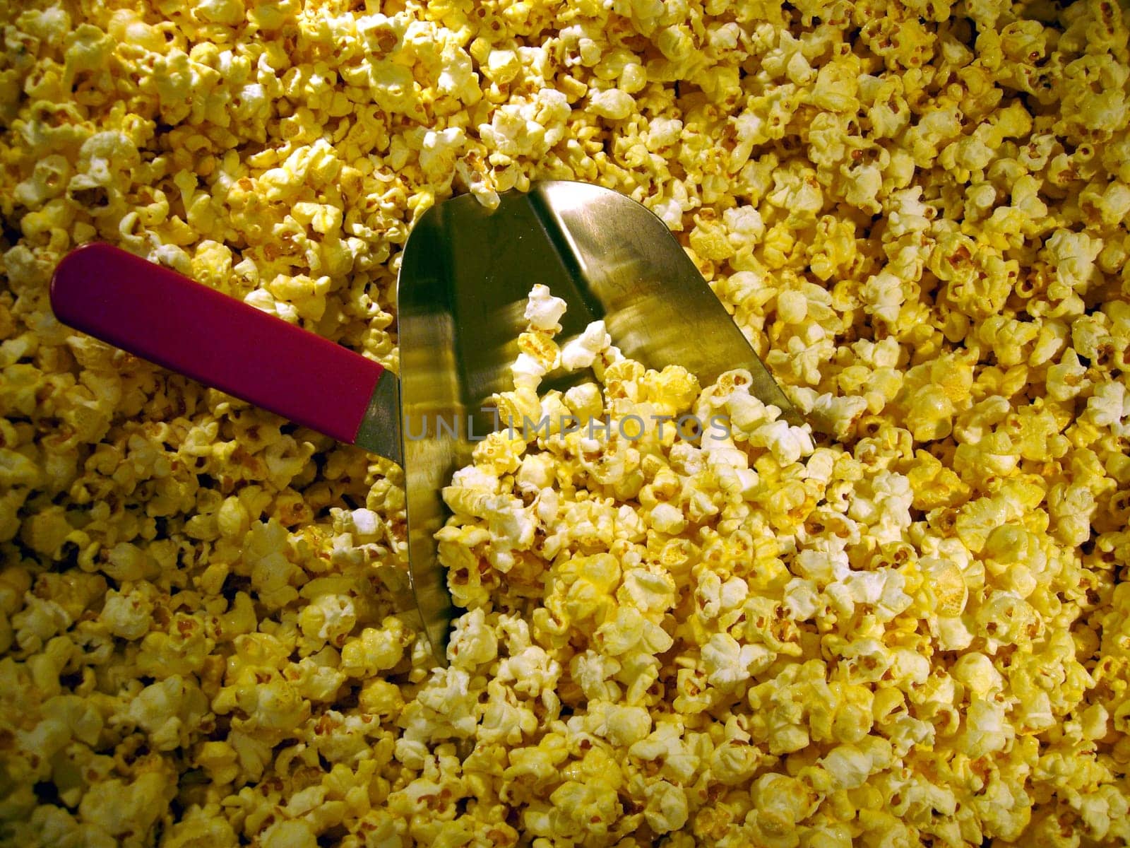 Popcorn sale in a movie theater