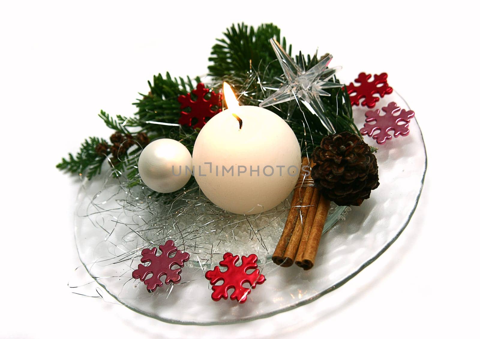 Christmas plates
