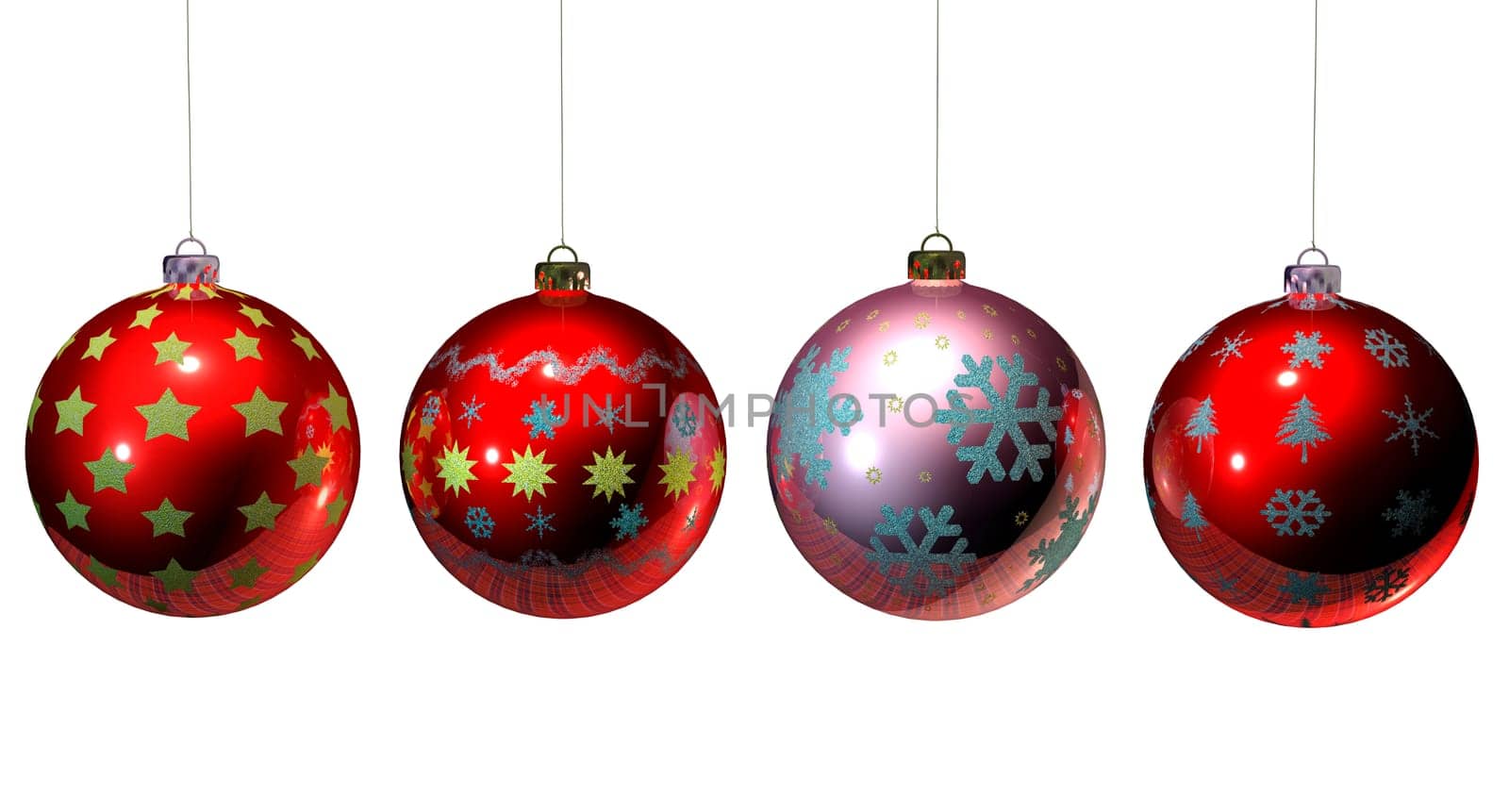 Christmas tree baubles