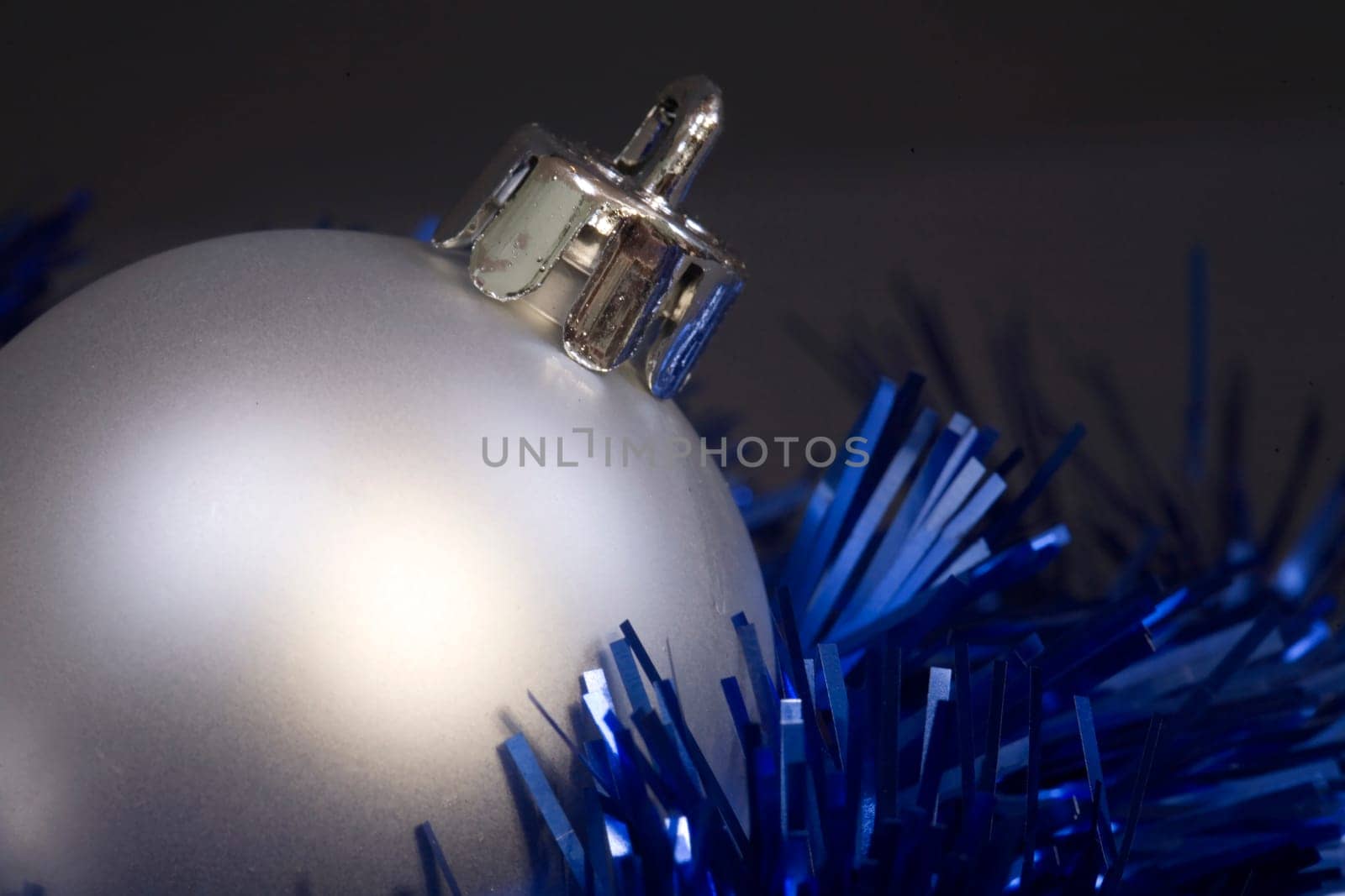 Silver Christmas Ball