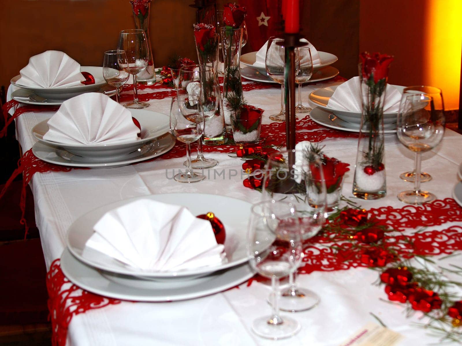 Christmas table