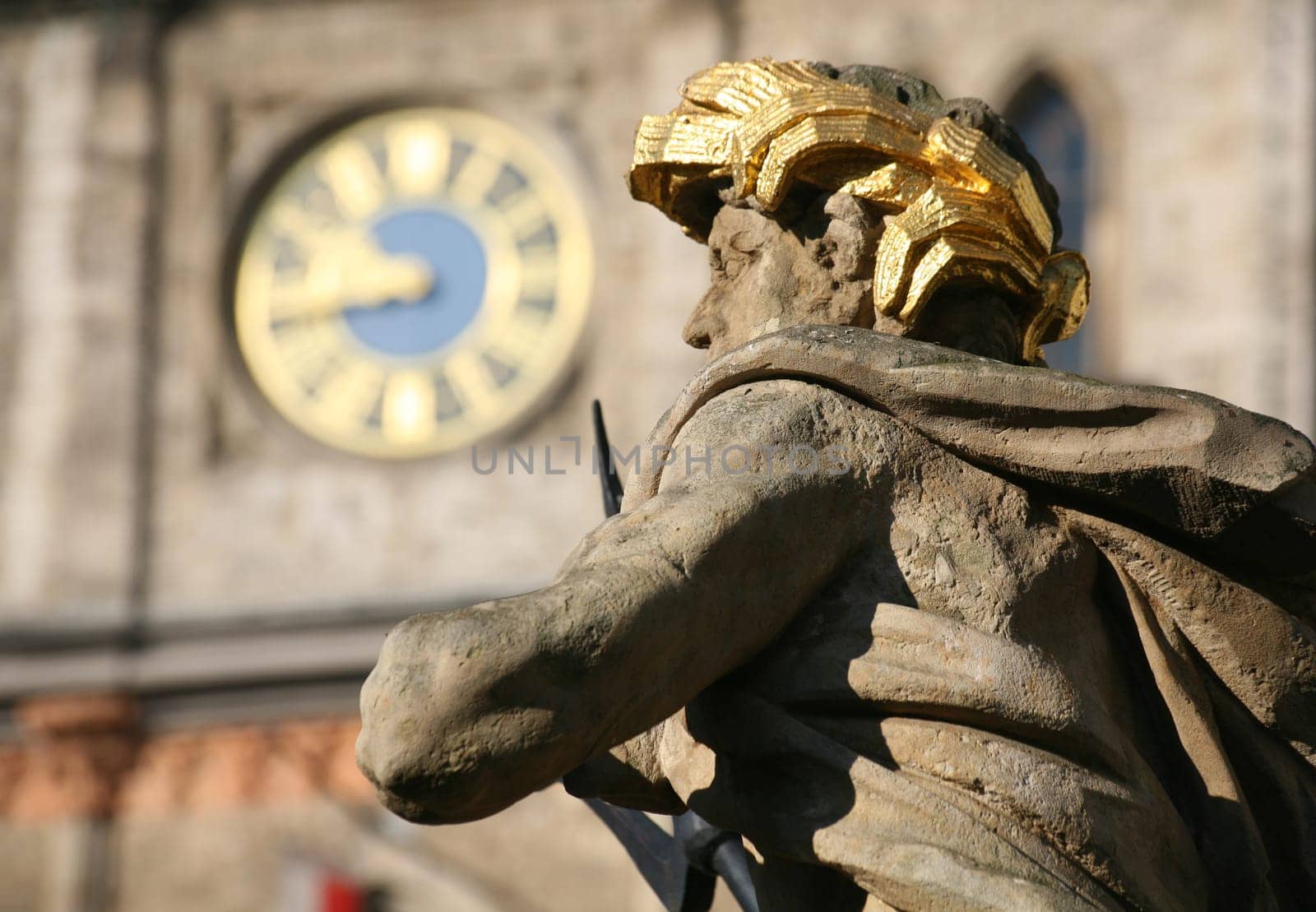 On the market square in Weimar