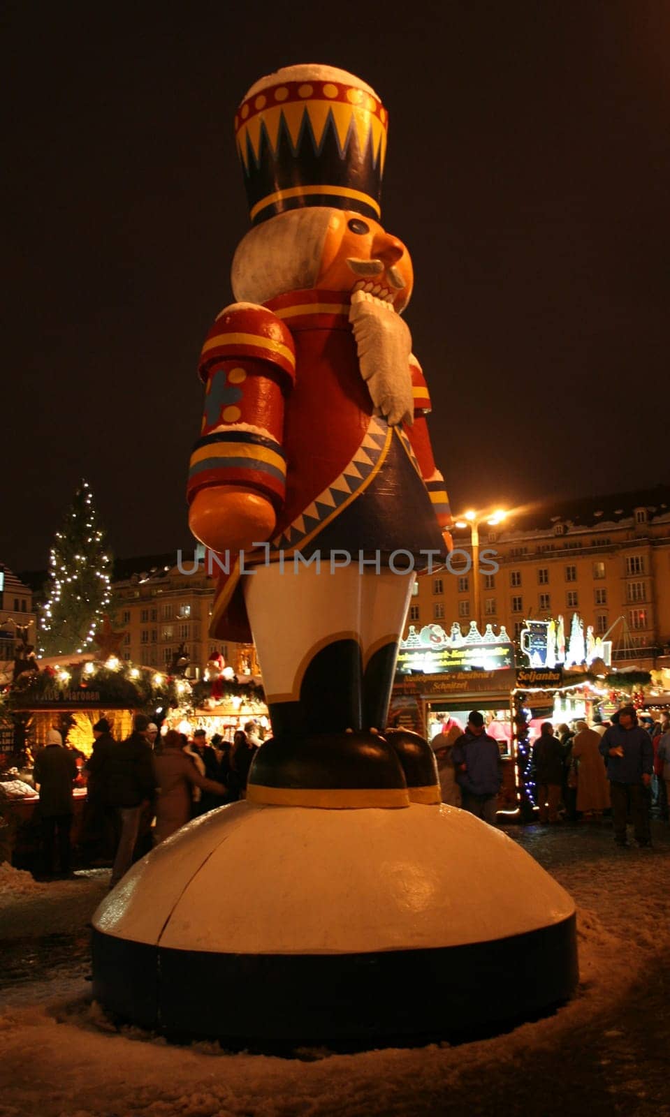 Nutcracker at the Christmas market