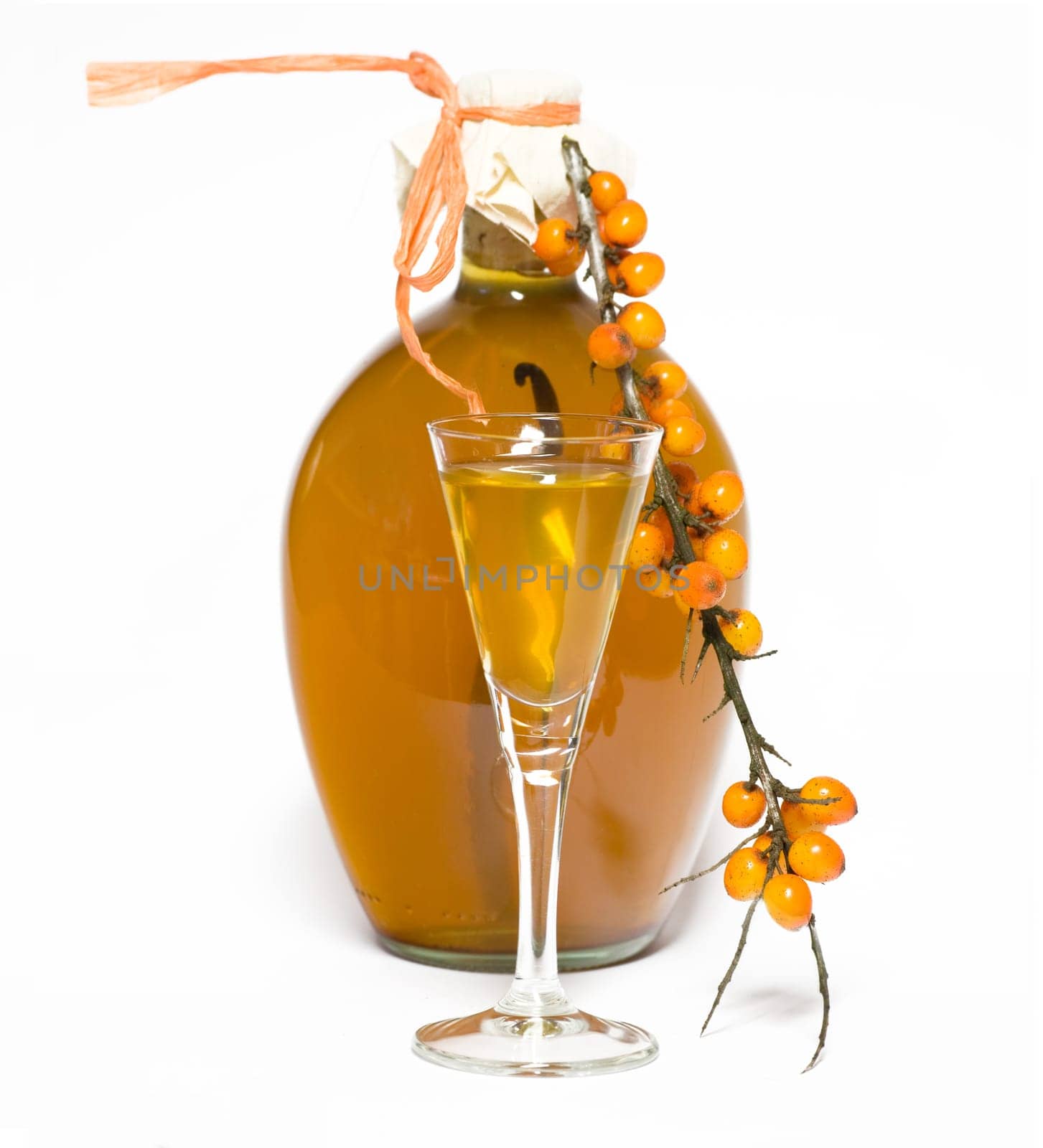 Sea buckthorn liqueur