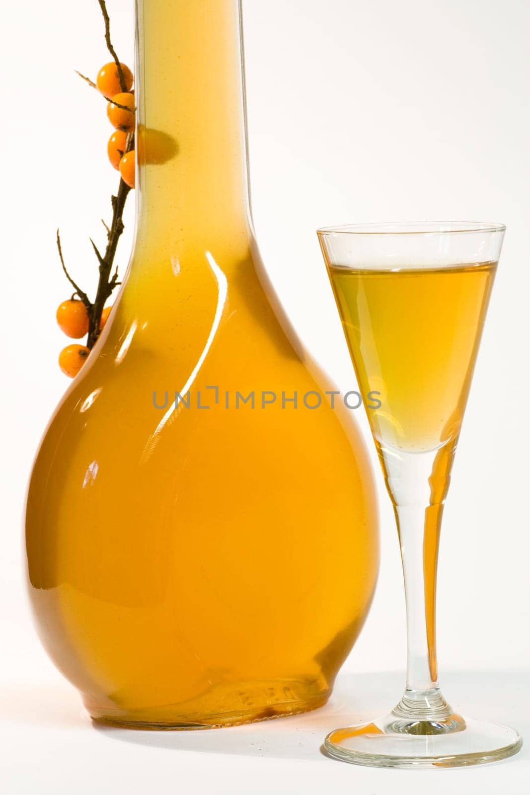 Sea buckthorn liqueur
