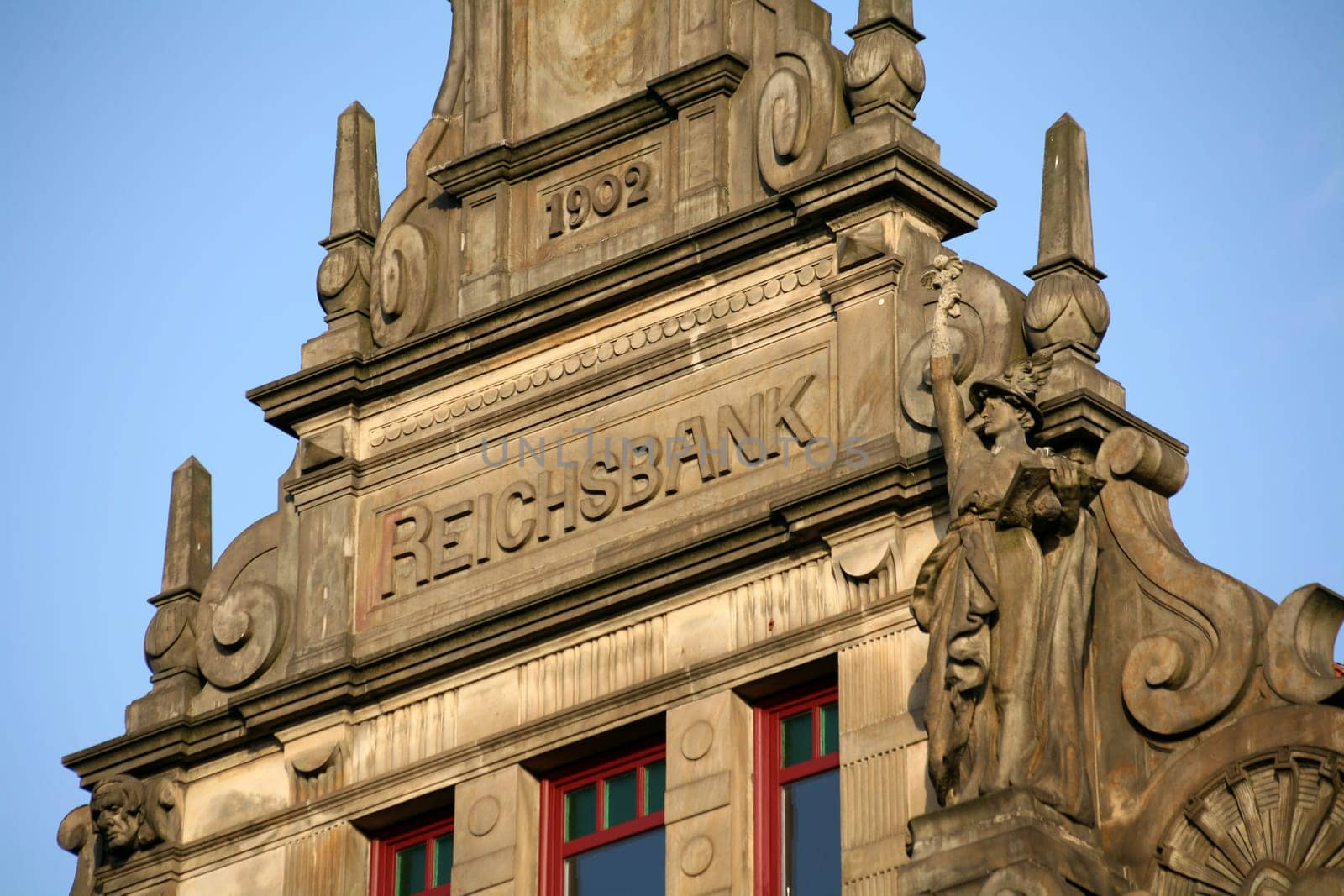 The building of the former Reichsbank branch in Hamelin (Lower Saxony)